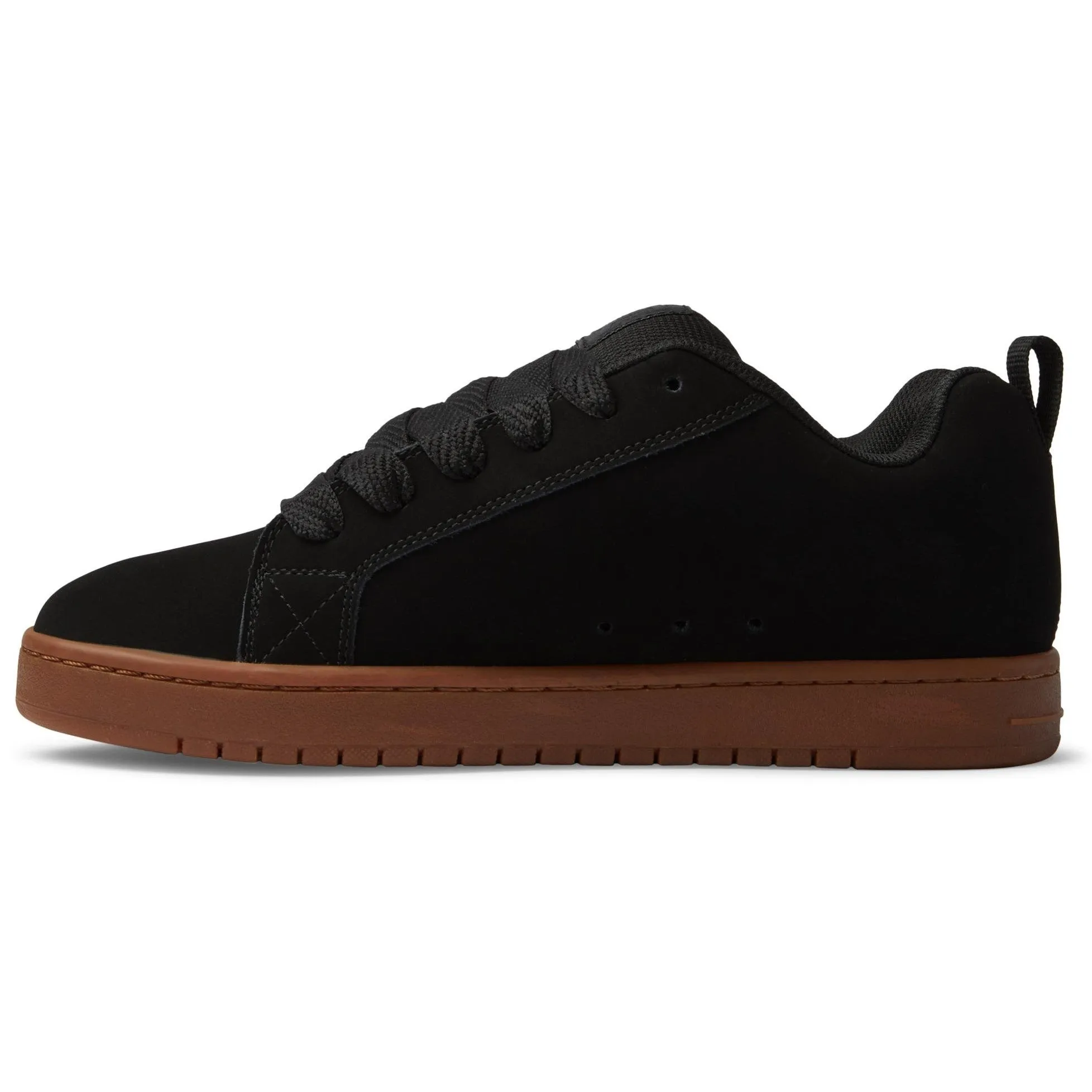 DC Shoes Mens Court Graffik Leather Trainers