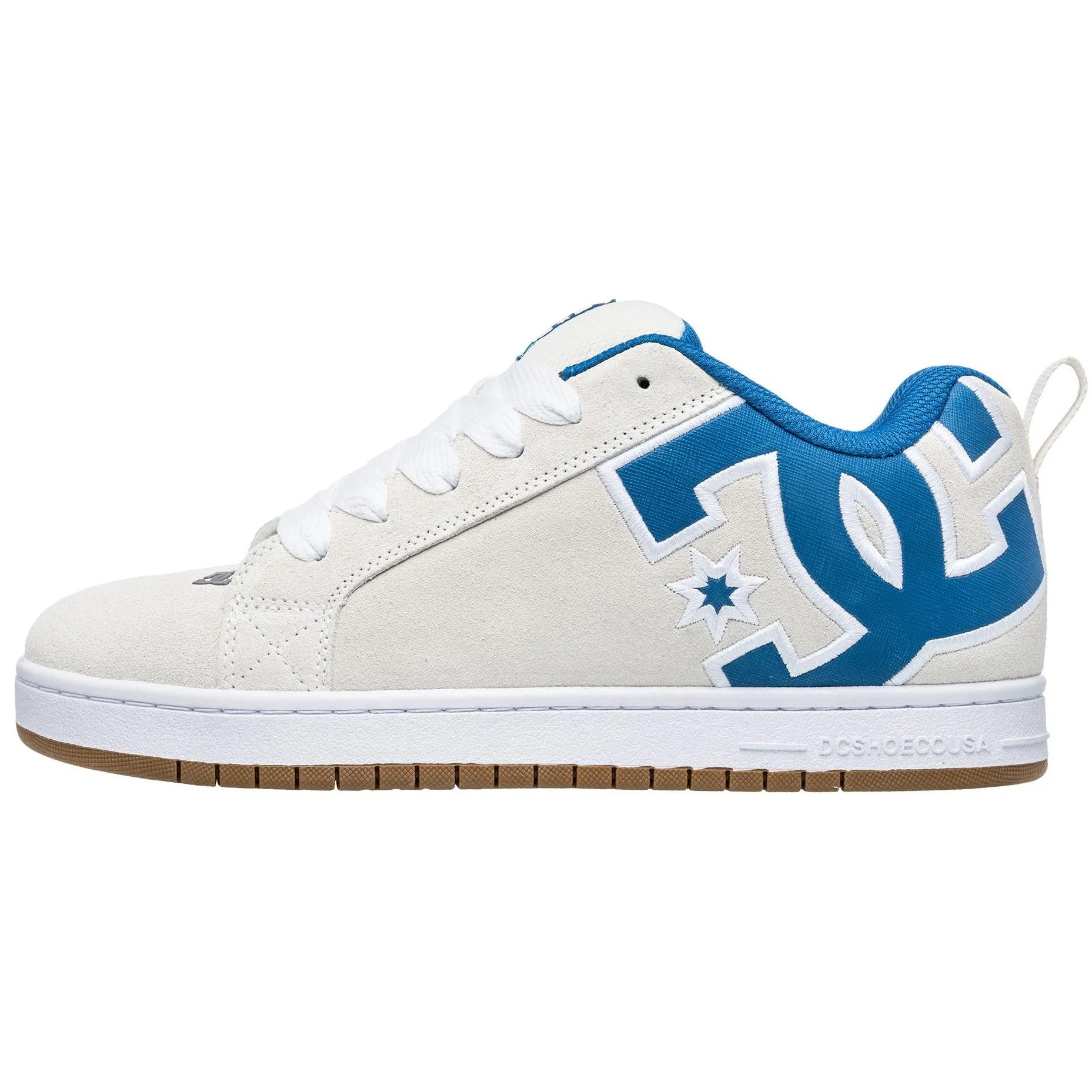 DC Shoes Mens Court Graffik Leather Trainers