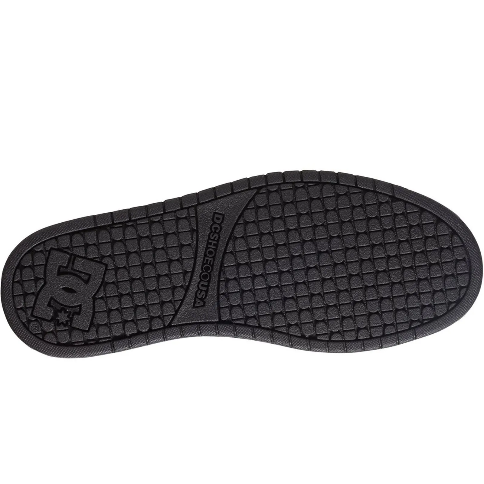 DC Shoes Mens Court Graffik Leather Trainers