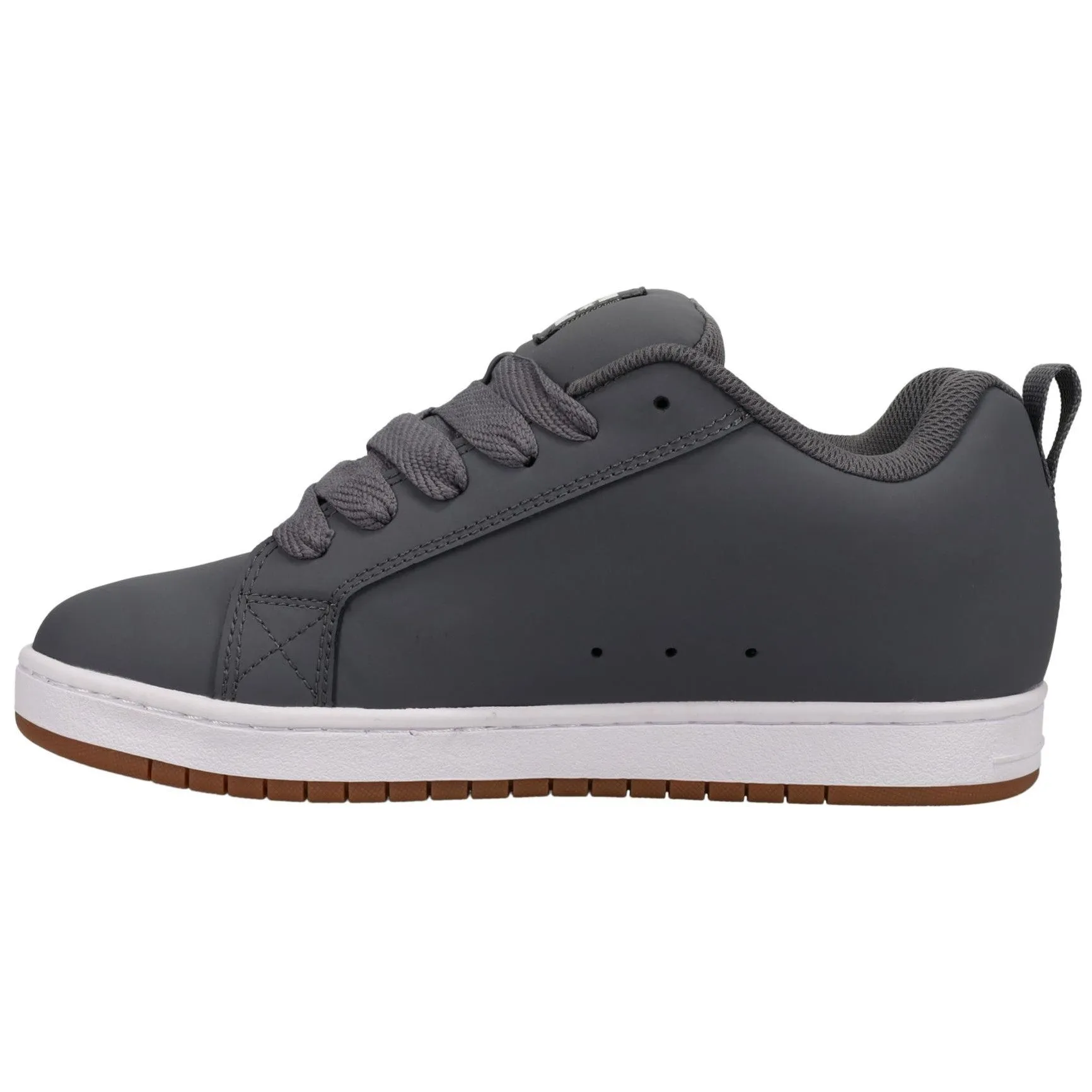DC Shoes Mens Court Graffik Leather Trainers