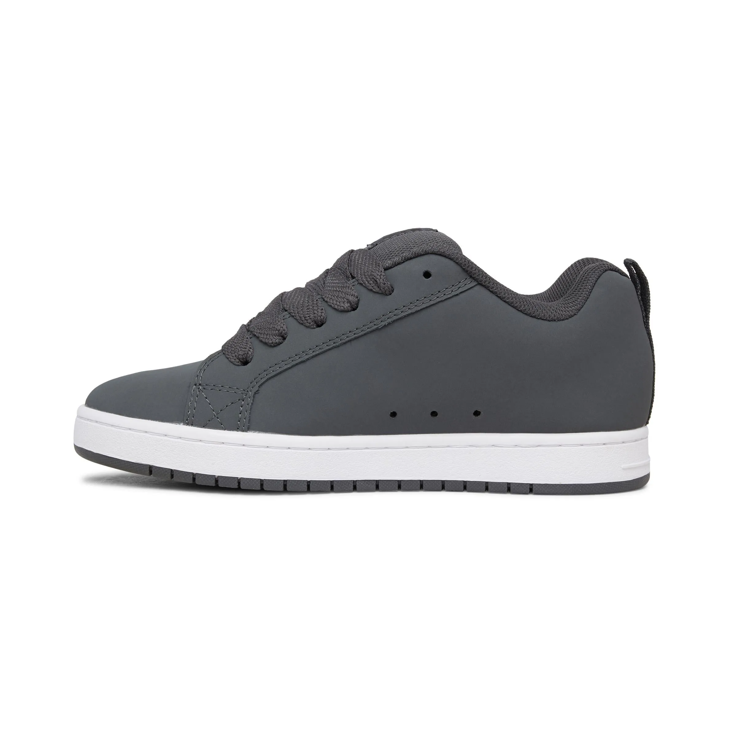 DC Shoes Mens Court Graffik Leather Trainers