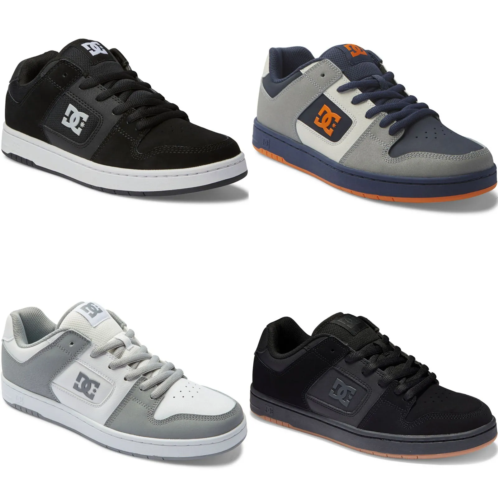DC Shoes Mens Manteca 4 Leather Skate Trainers