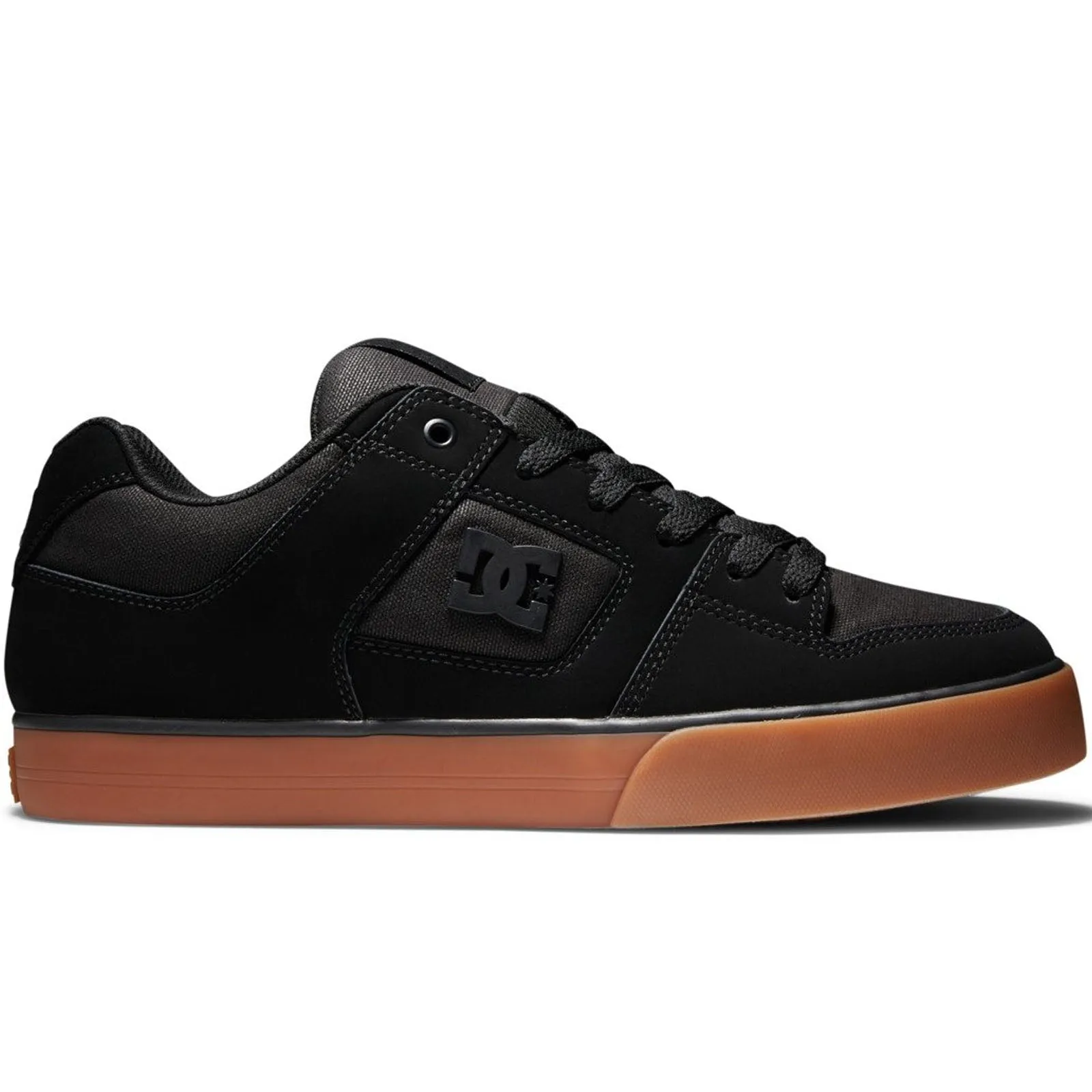 DC Shoes Mens Pure Leather Low Rise Trainers