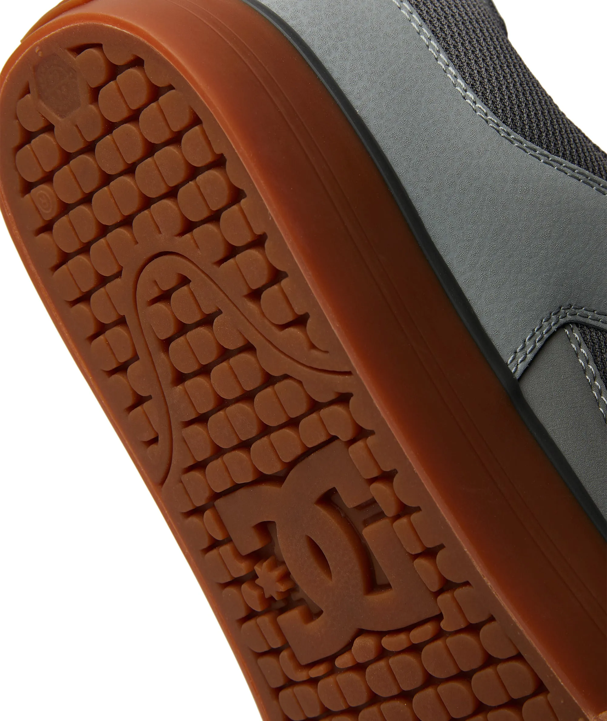 DC Shoes Mens Pure Leather Low Rise Trainers
