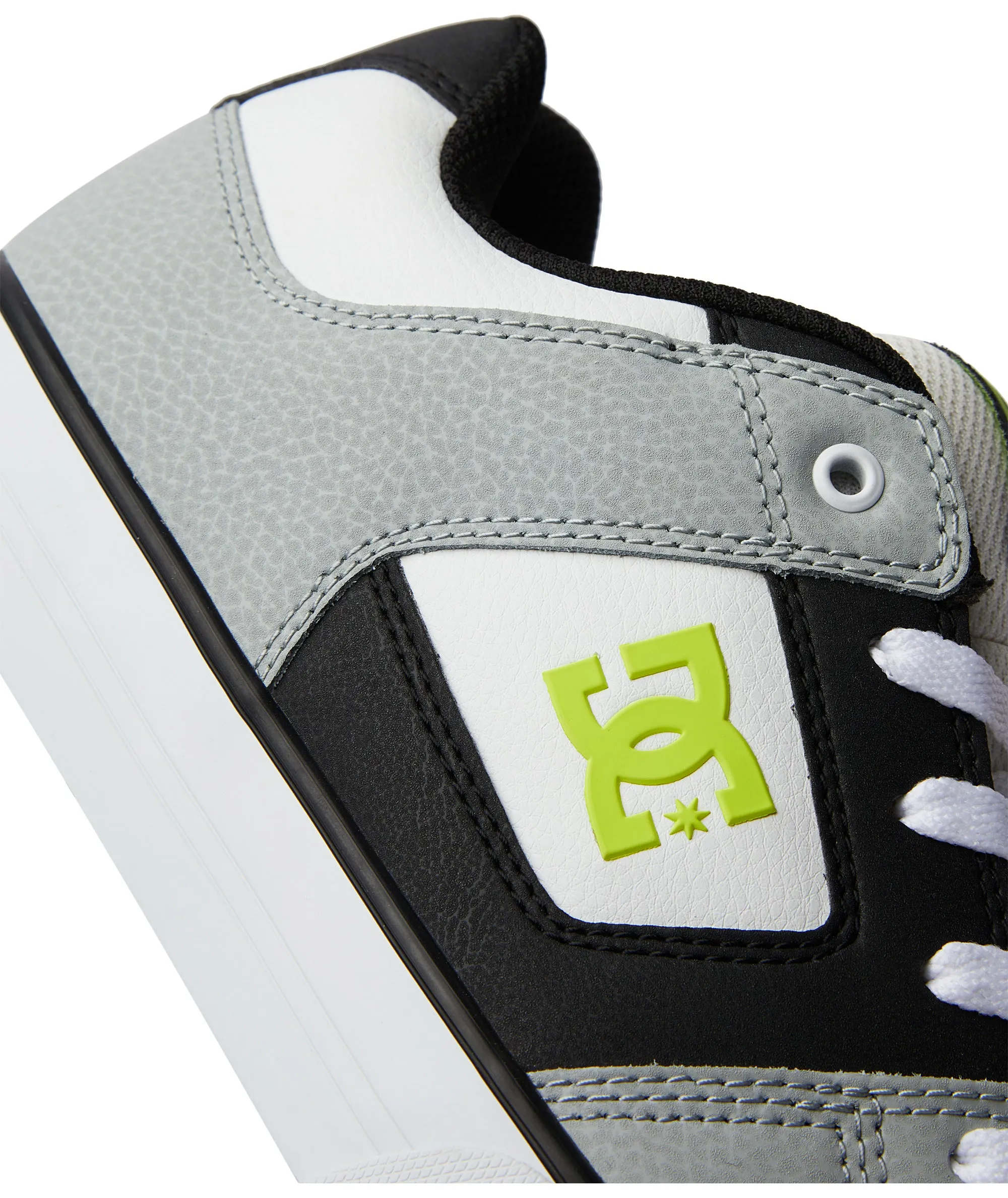 DC Shoes Mens Pure Leather Low Rise Trainers