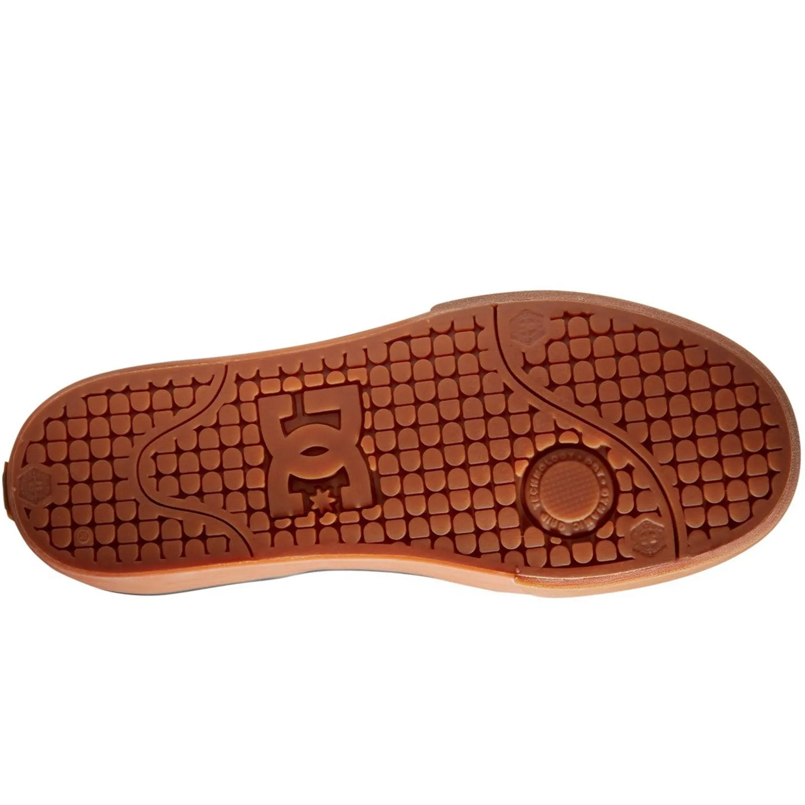 DC Shoes Mens Pure Leather Low Rise Trainers