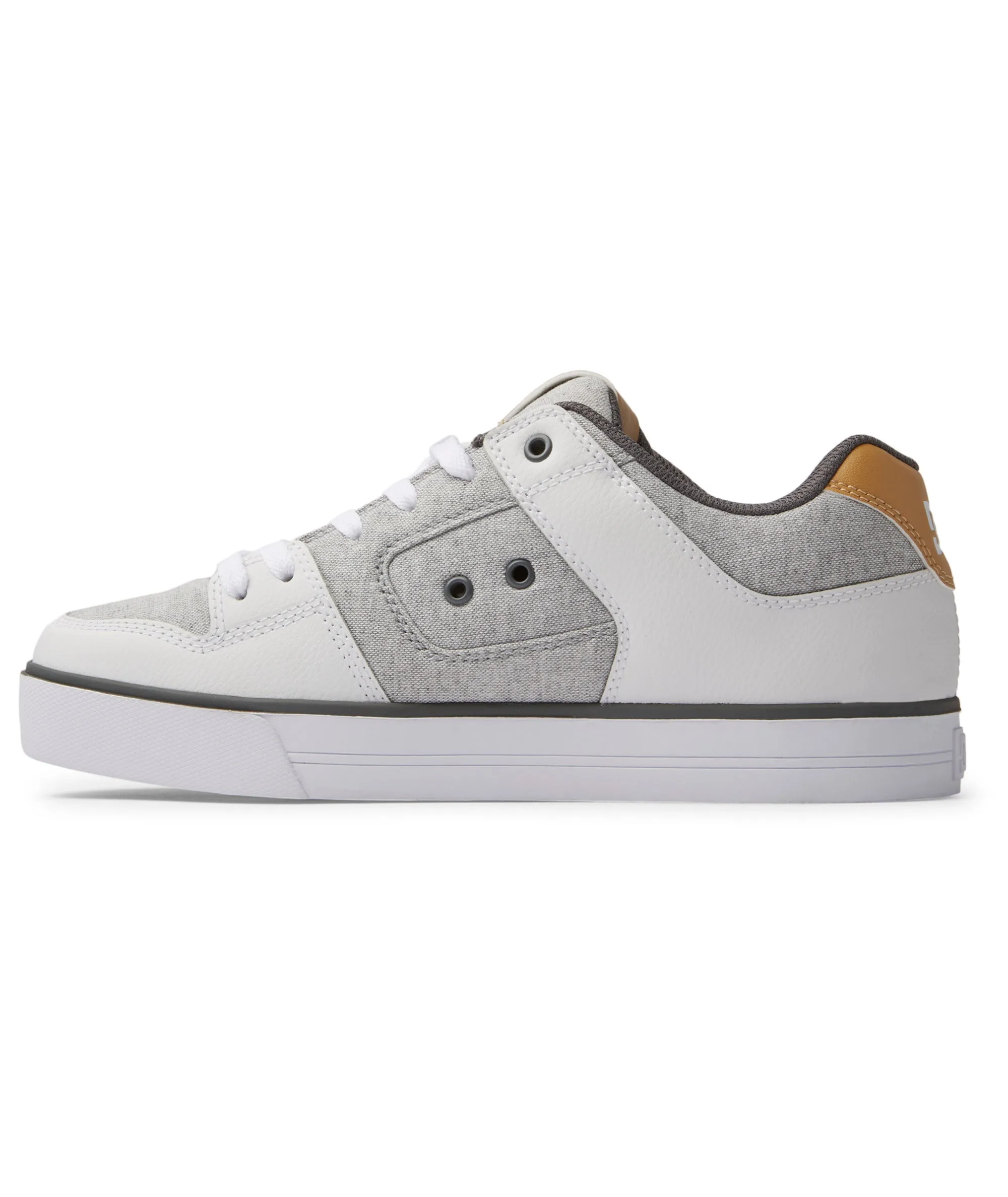 DC Shoes Mens Pure Leather Low Rise Trainers