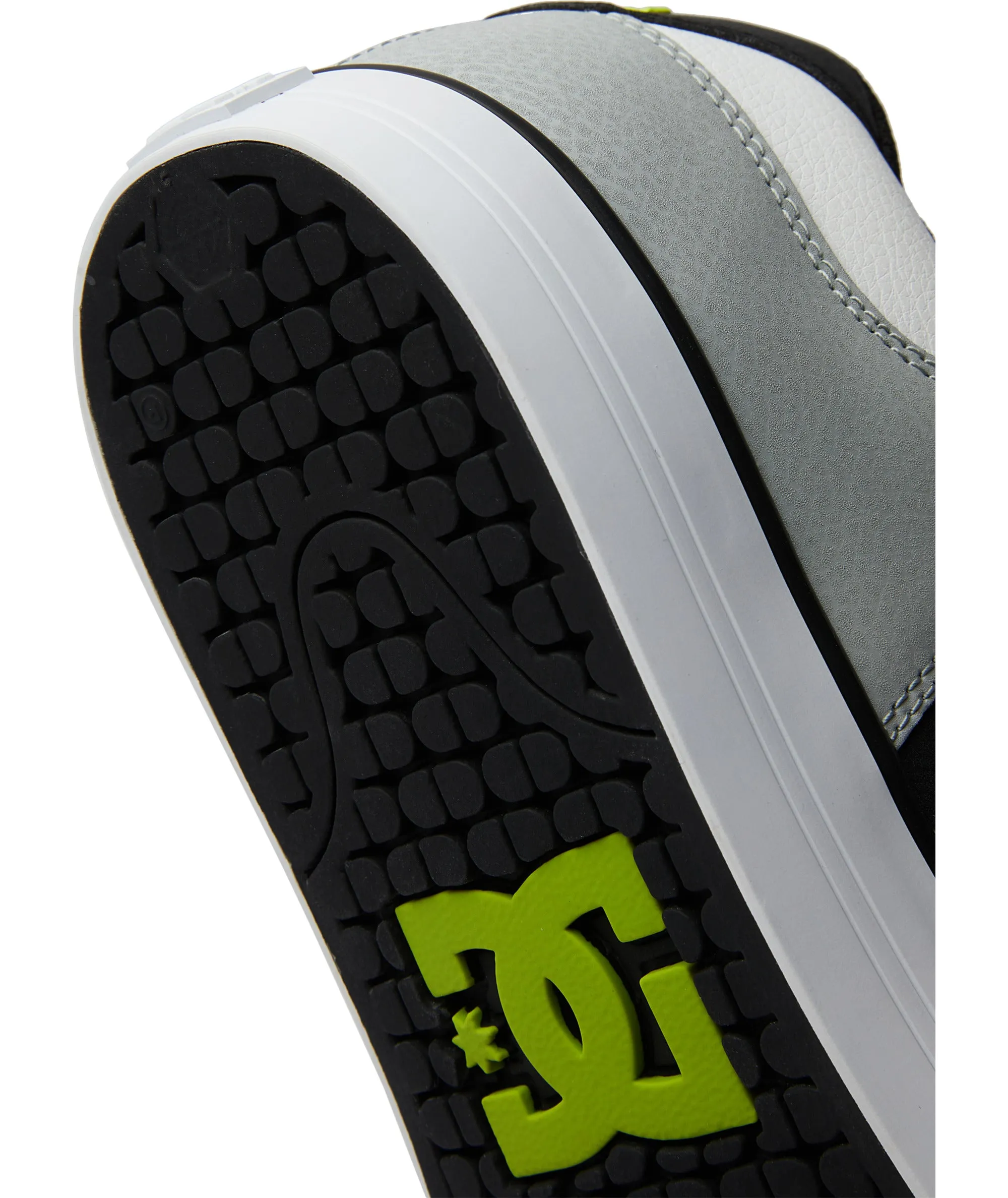 DC Shoes Mens Pure Leather Low Rise Trainers