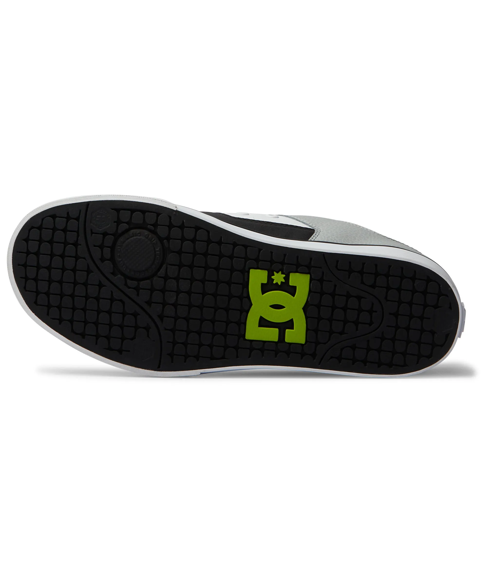 DC Shoes Mens Pure Leather Low Rise Trainers