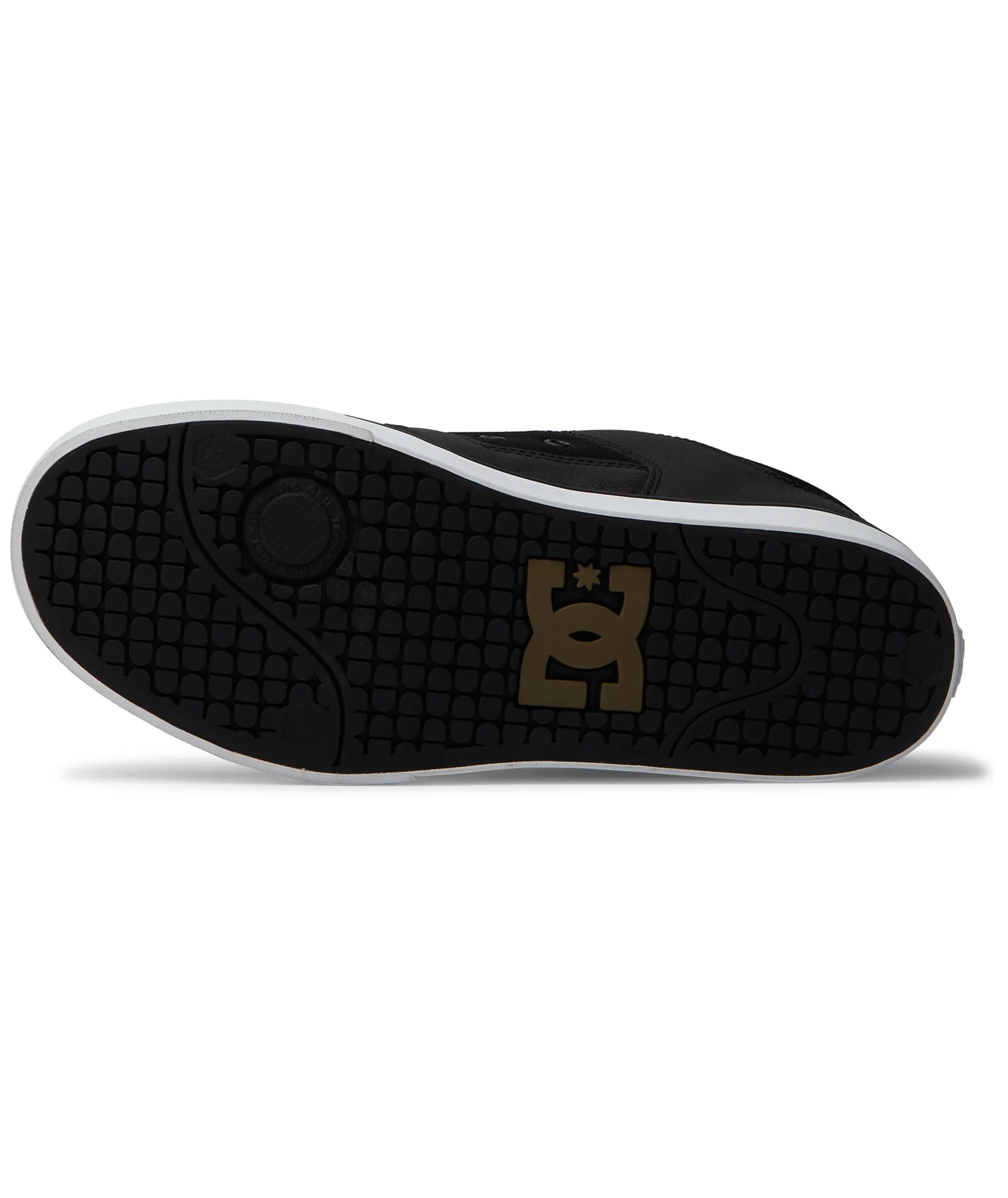 DC Shoes Mens Pure Leather Low Rise Trainers