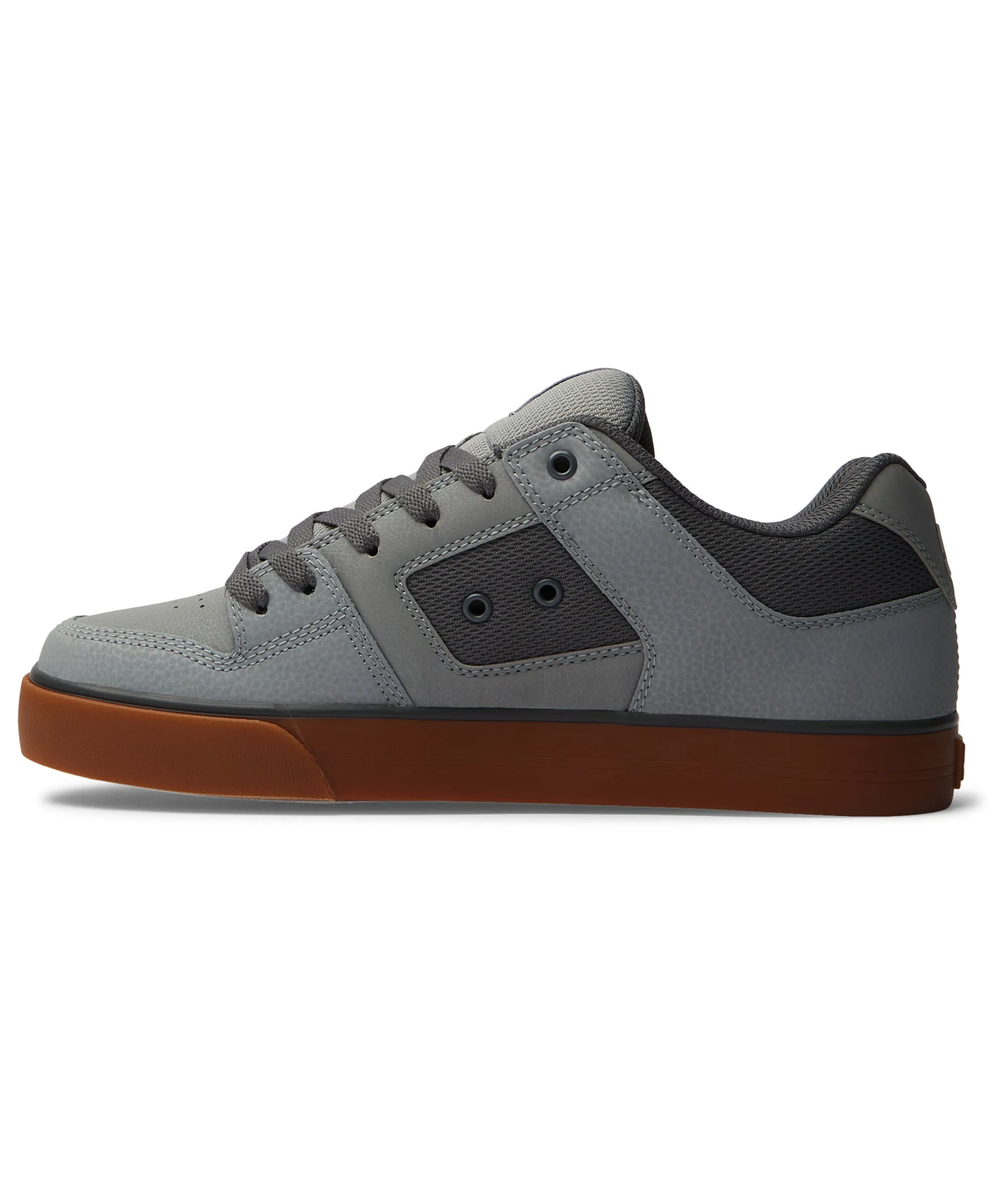 DC Shoes Mens Pure Leather Low Rise Trainers