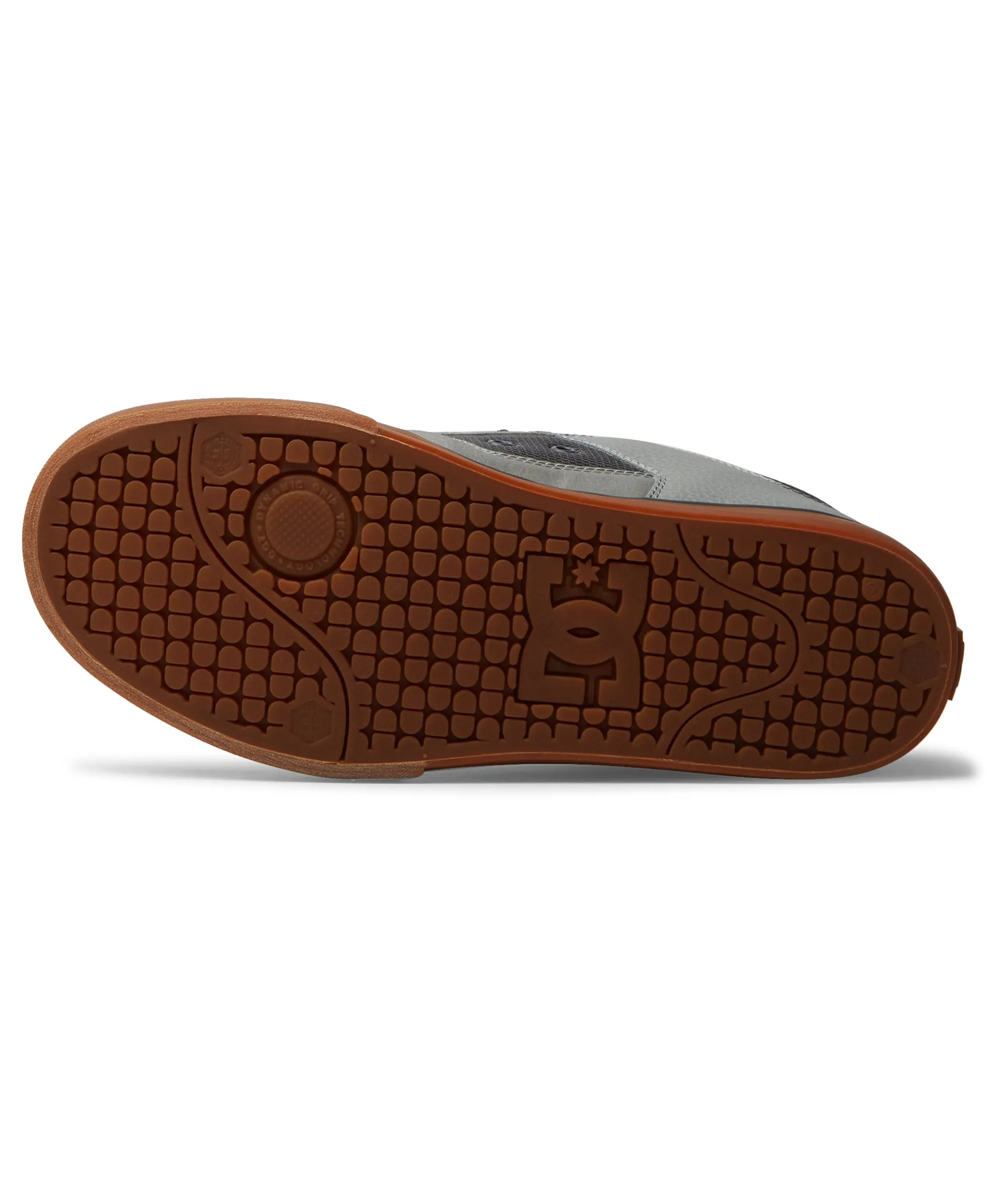 DC Shoes Mens Pure Leather Low Rise Trainers