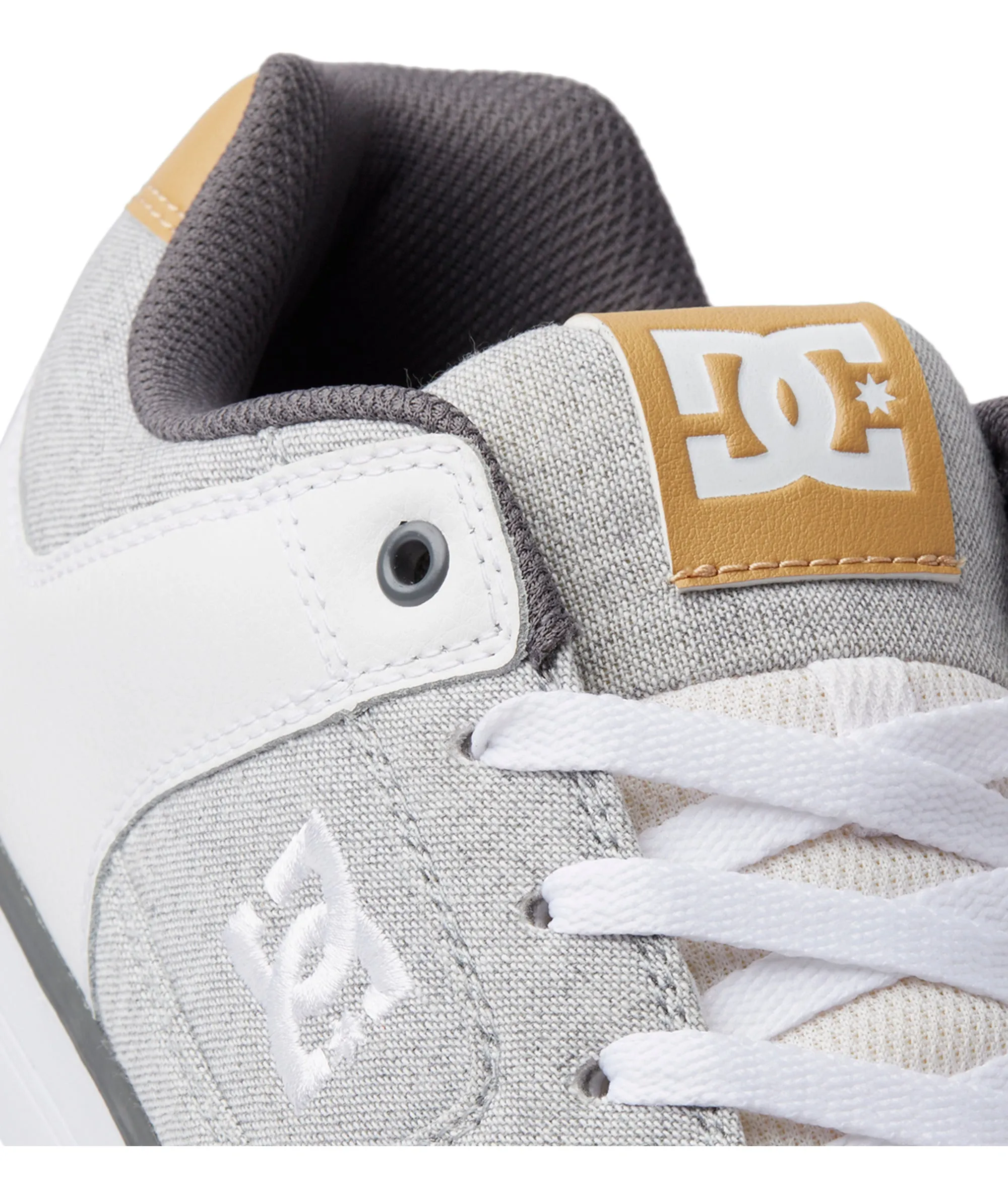 DC Shoes Mens Pure Leather Low Rise Trainers