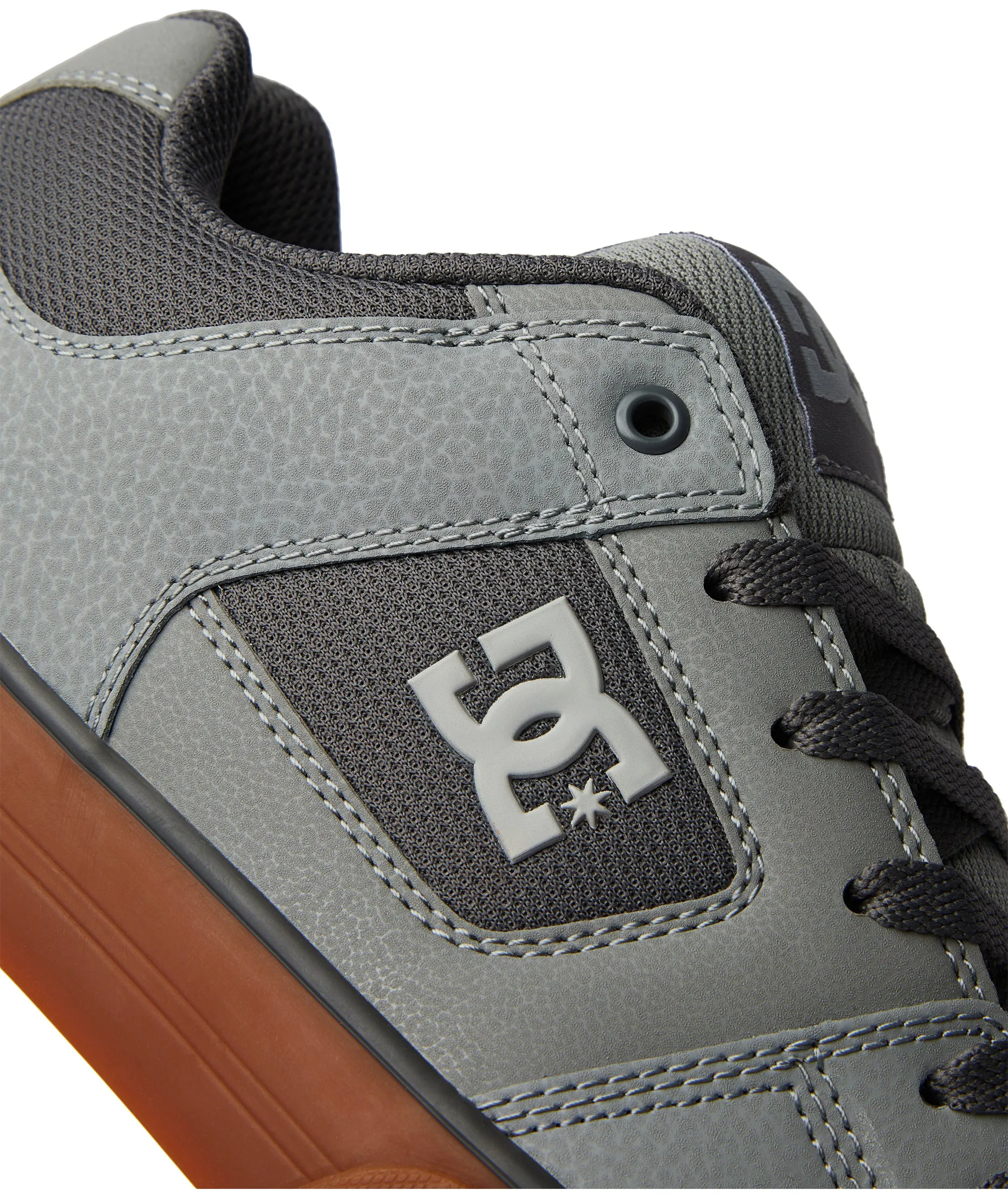 DC Shoes Mens Pure Leather Low Rise Trainers