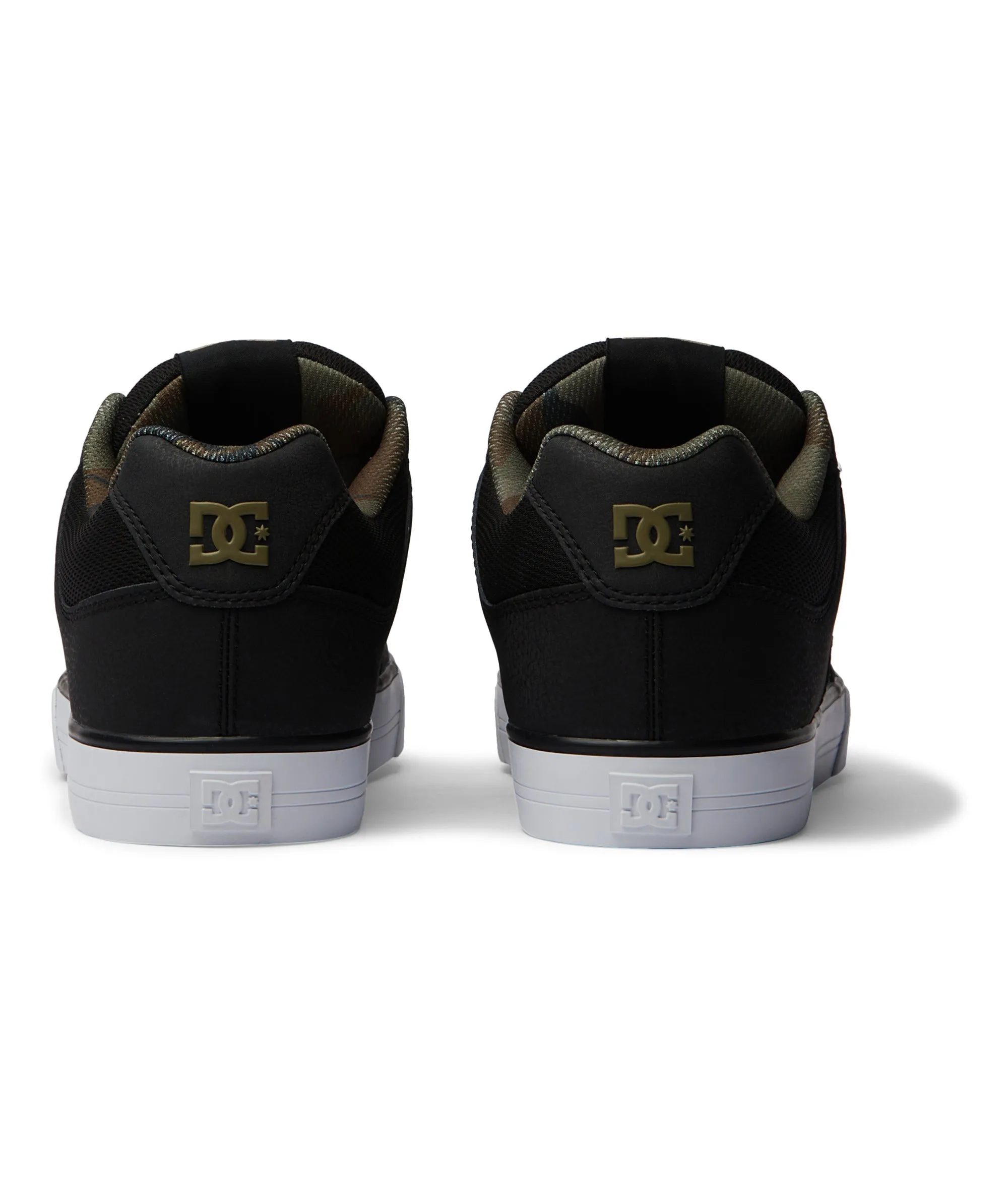 DC Shoes Mens Pure Leather Low Rise Trainers