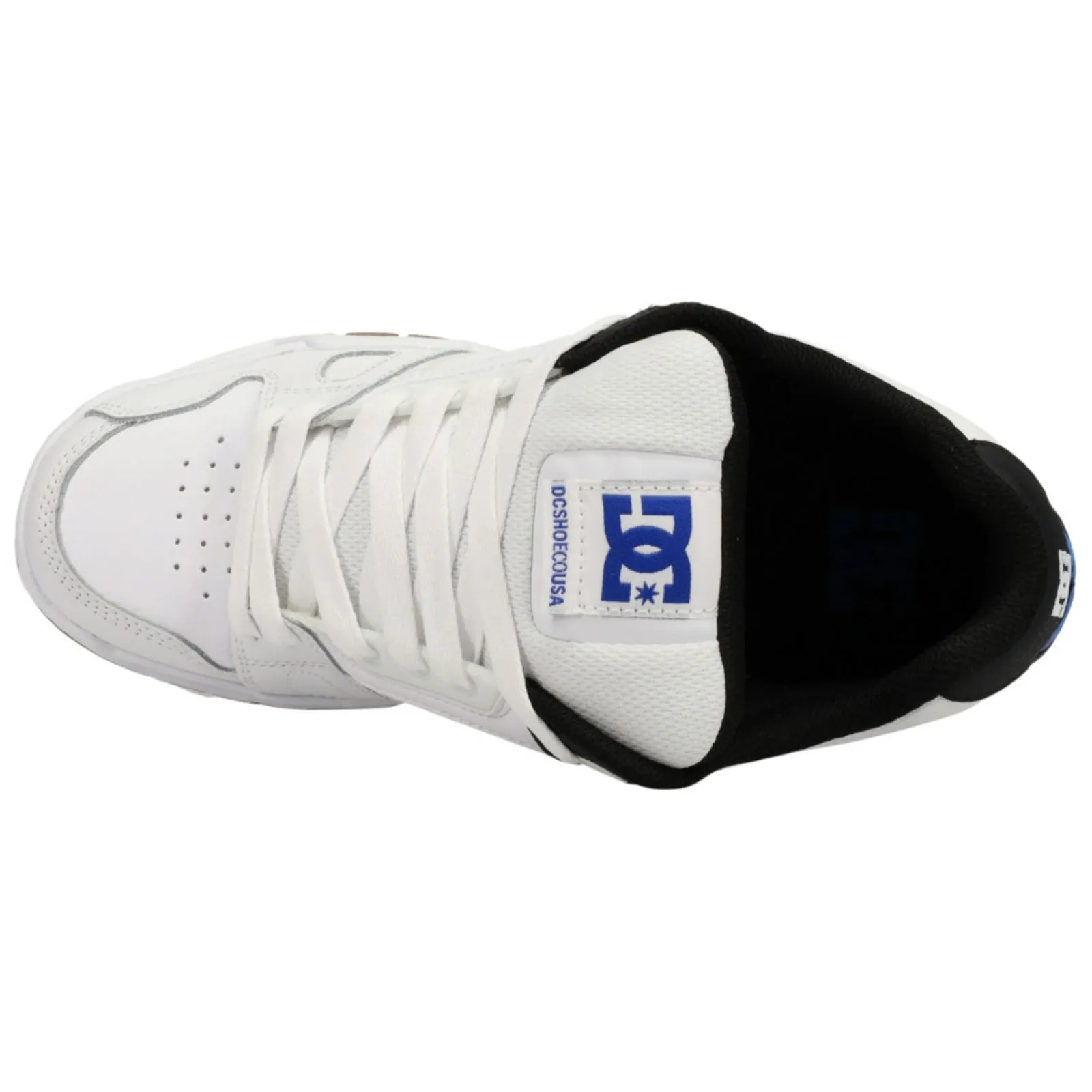 DC Shoes Mens Stag Low Rise Suede Leather Skate Trainers