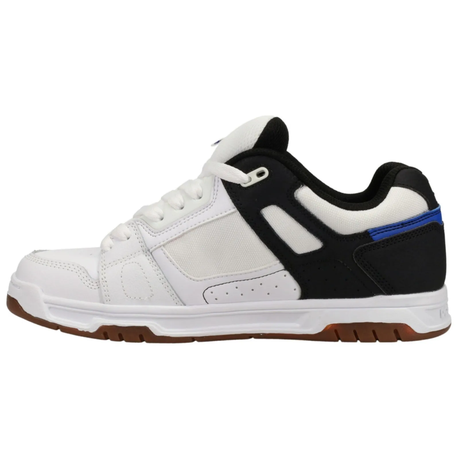 DC Shoes Mens Stag Low Rise Suede Leather Skate Trainers