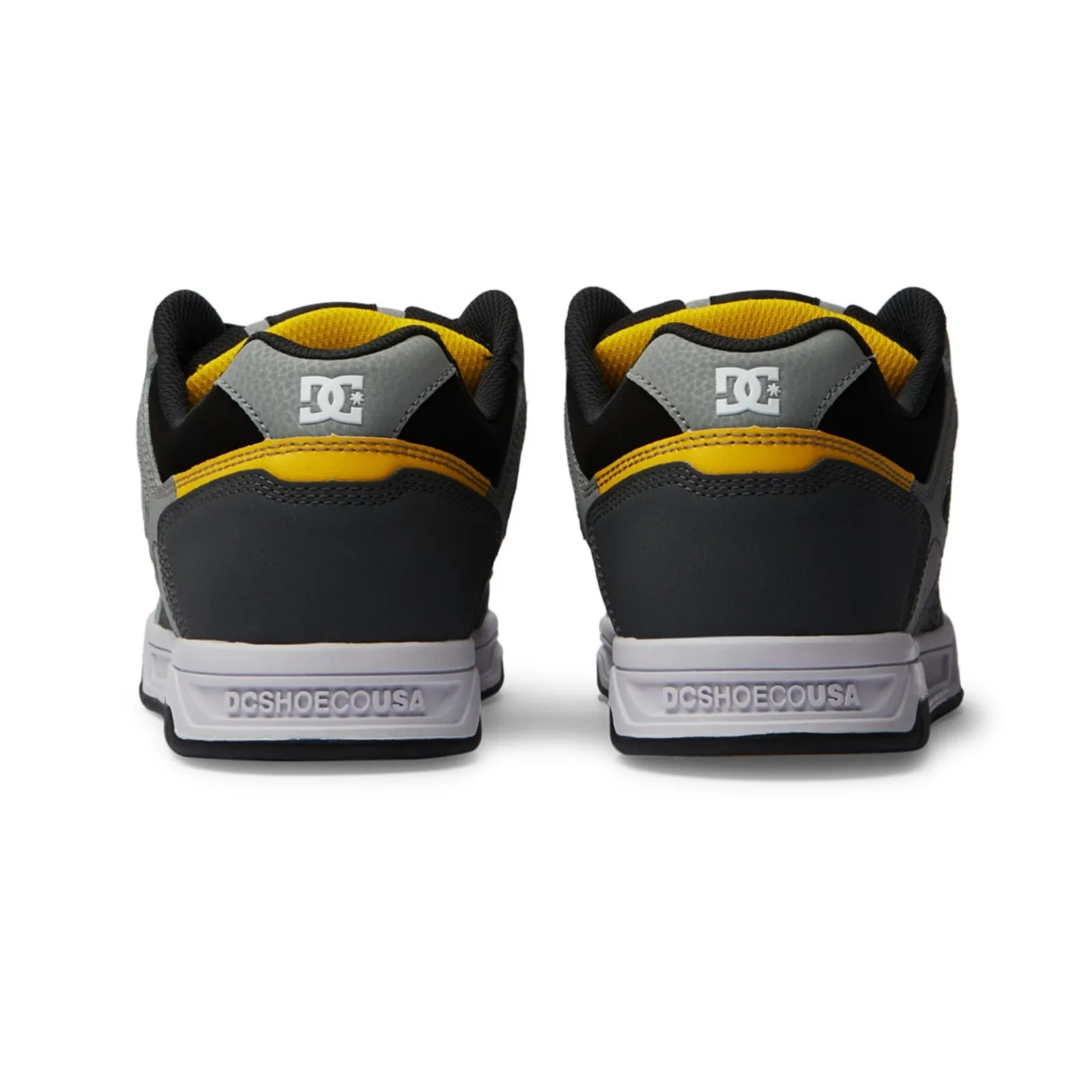 DC Shoes Mens Stag Low Rise Suede Leather Skate Trainers