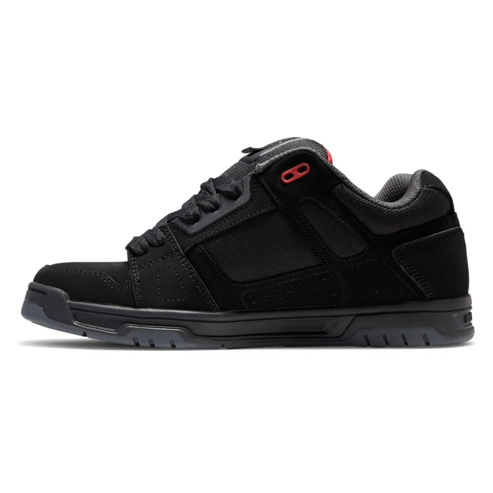 DC Shoes Mens Stag Low Rise Suede Leather Skate Trainers