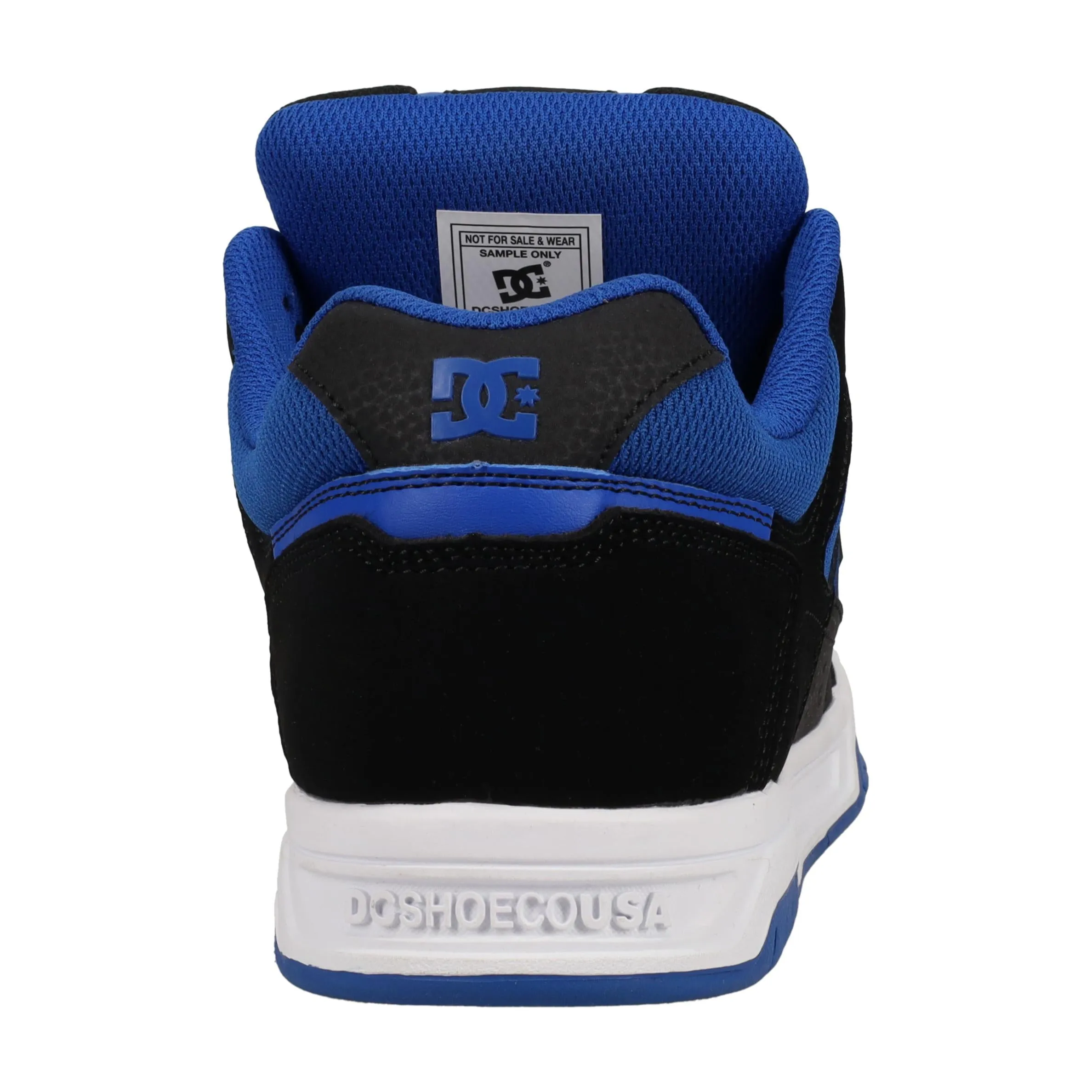 DC Shoes Mens Stag Low Rise Suede Leather Skate Trainers