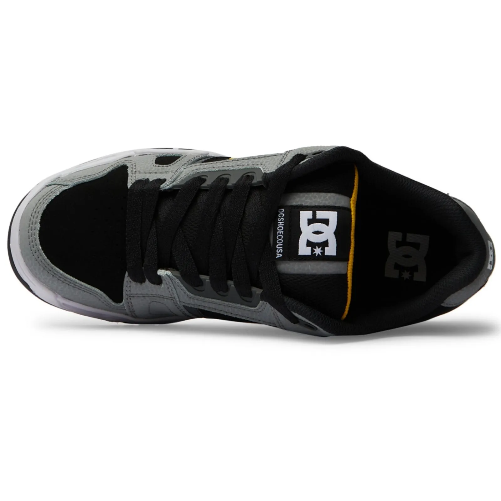 DC Shoes Mens Stag Low Rise Suede Leather Skate Trainers