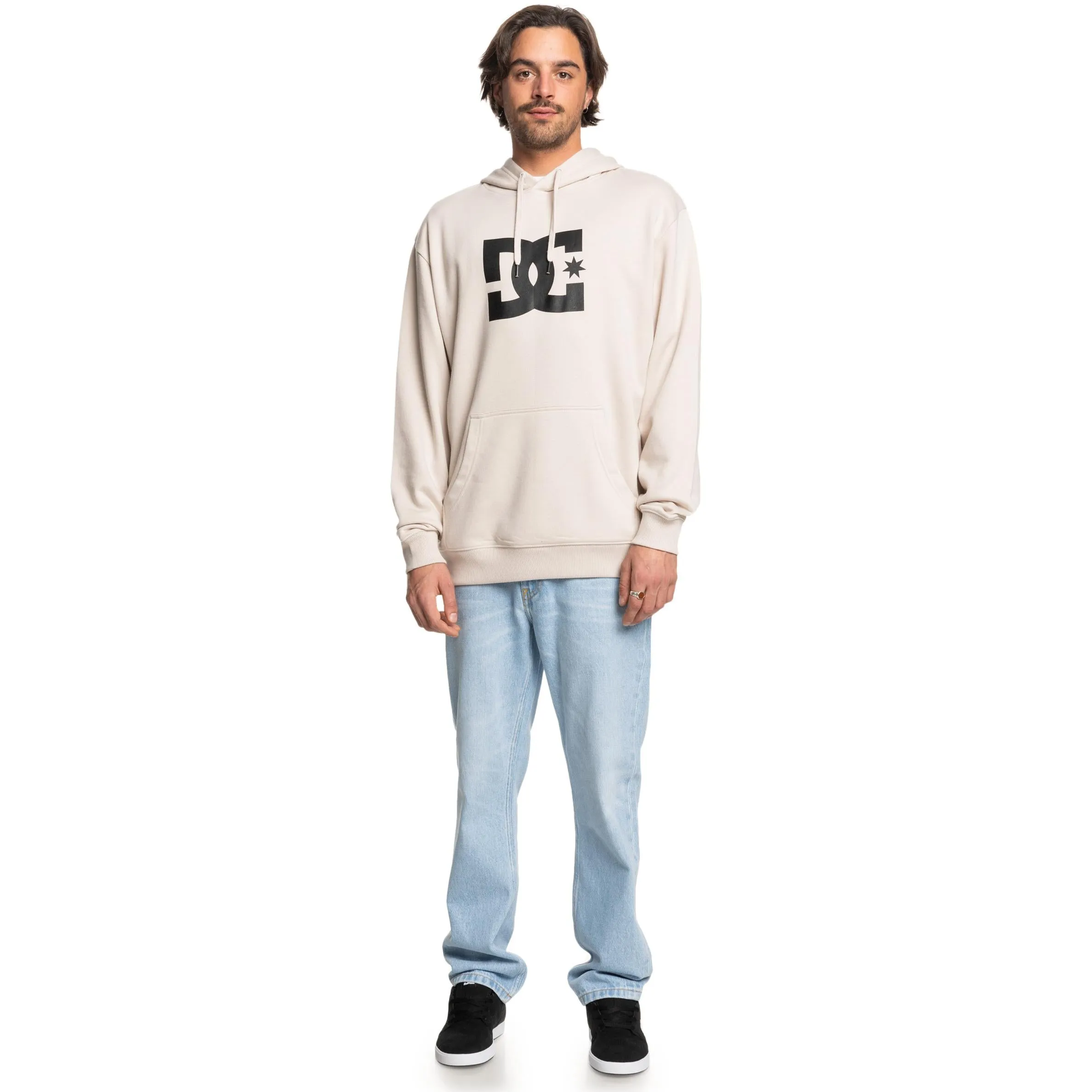 DC Shoes Mens Star Pullover Hooded Sweatshirt Hoodie