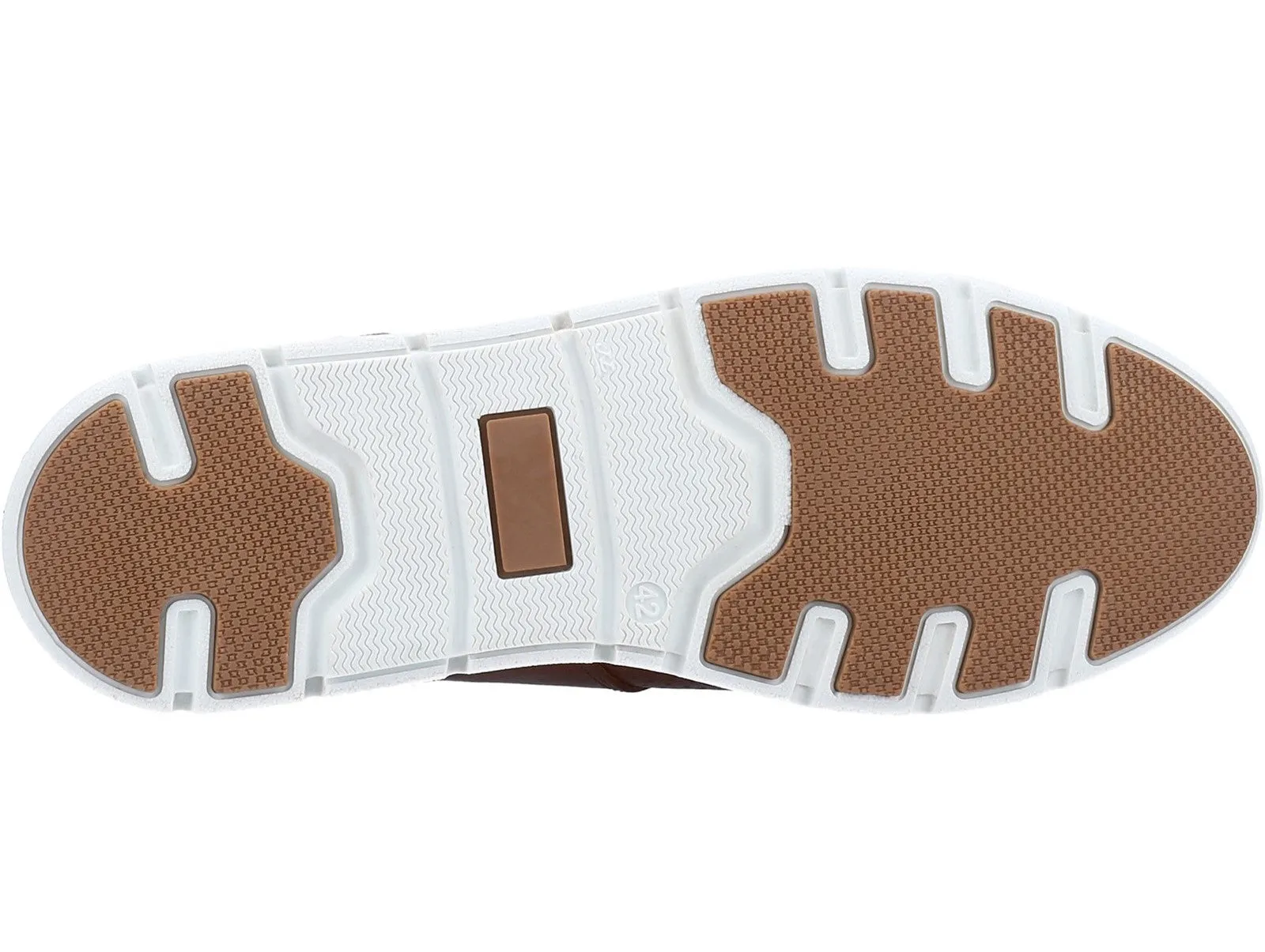 Dune Stakes High Top Mens Leather Trainer