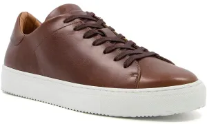 Dune Thorn Mens Leather Lace Up Trainer