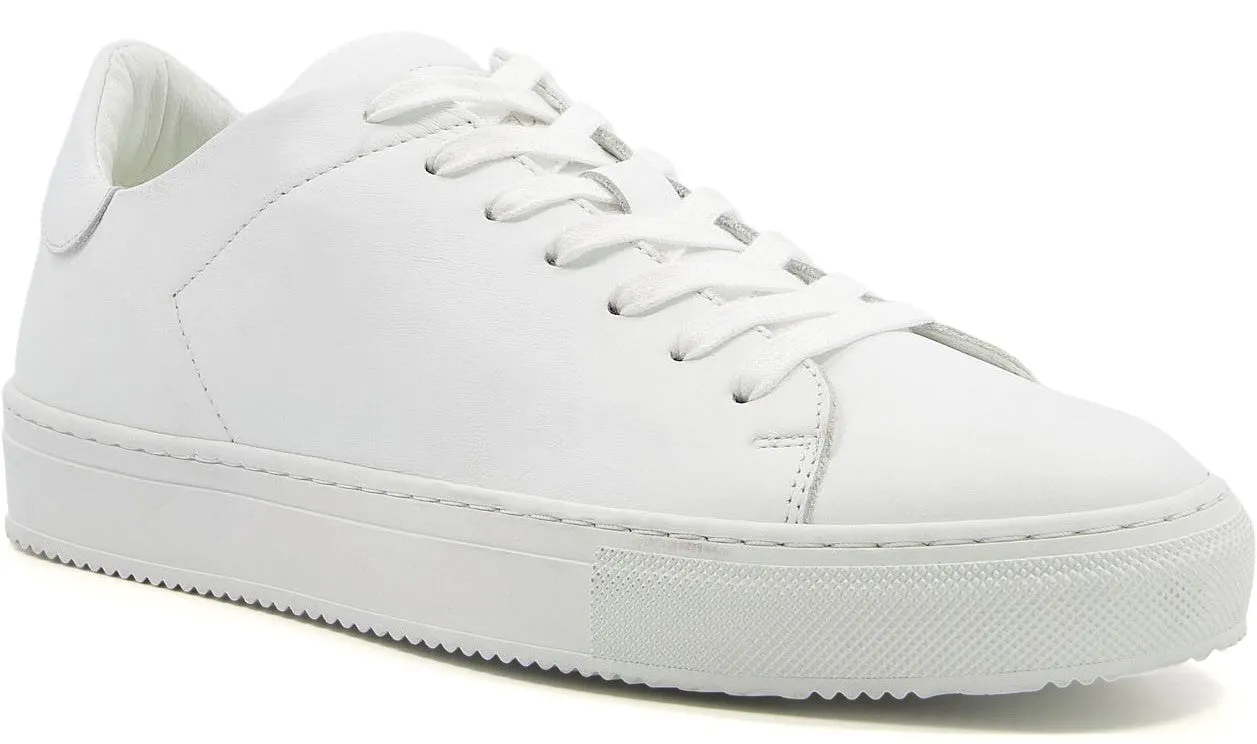 Dune Throne Mens Leather Lace Up Trainer