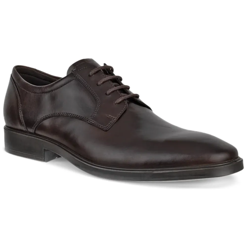 Ecco 523314 Milan Mens Leather Lace Up Derby Shoe