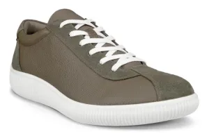 ECCO 537754-55894 Soft Zero Mens Leather Lace Up Trainer