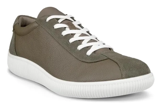 ECCO 537754-55894 Soft Zero Mens Leather Lace Up Trainer