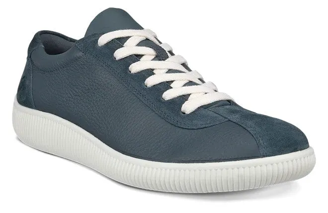 ECCO 537754-58005 Soft Zero Mens Leather Lace Up Trainer