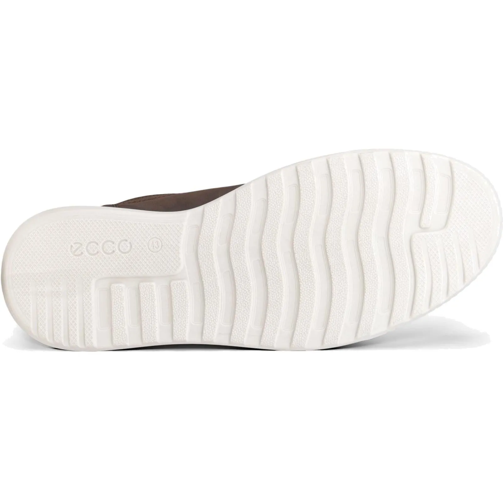 ECCO Mens Byway Nubuck Leather Trainers