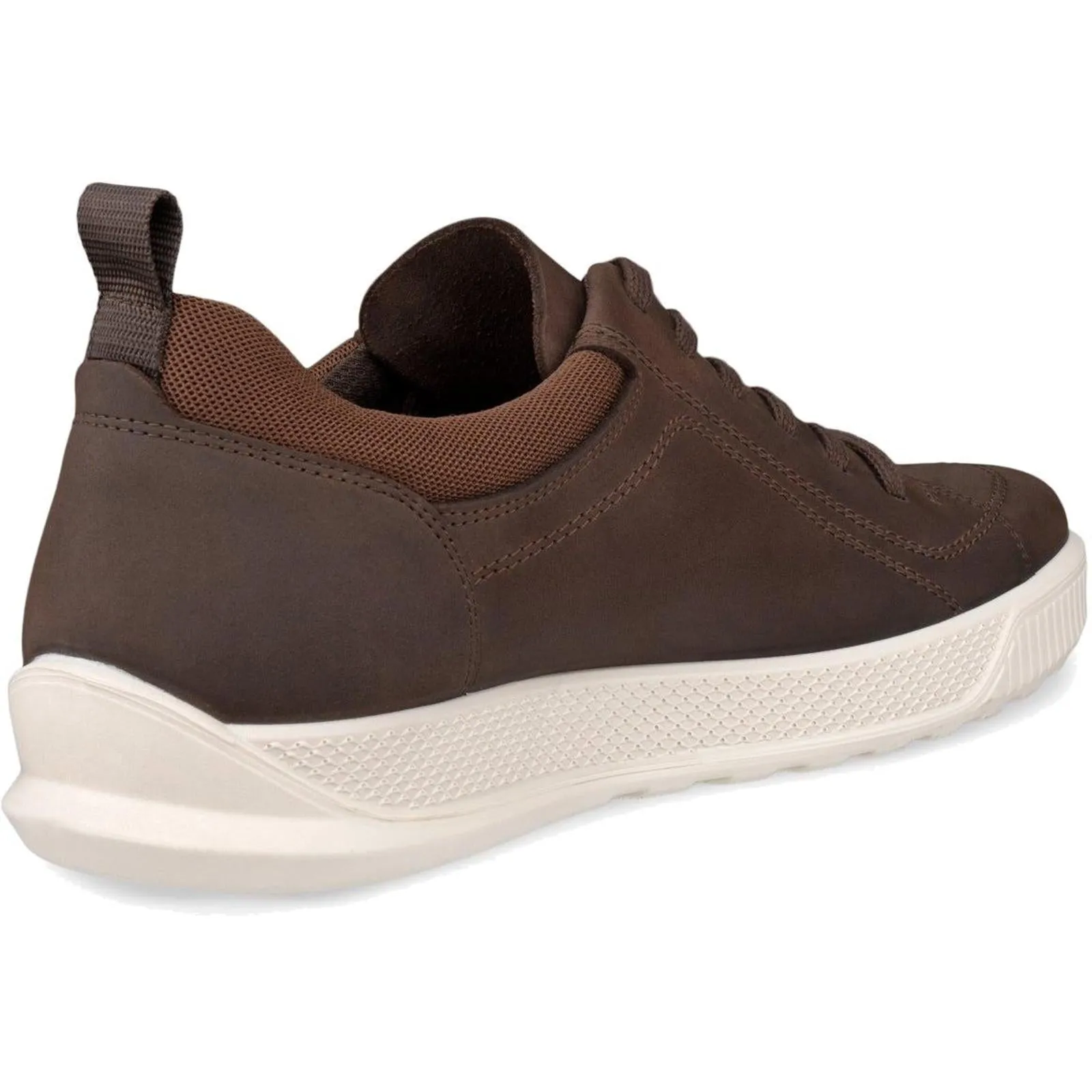 ECCO Mens Byway Nubuck Leather Trainers