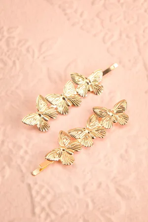 Eirini | Butterfly Hair Pin Set