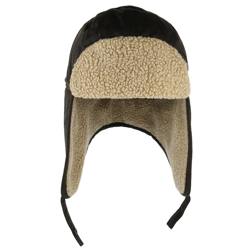 Failsworth Hats Waxed Cotton Trapper Hat - Olive