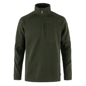 Fjallraven Ovik Fleece Half Zip Deep Forest