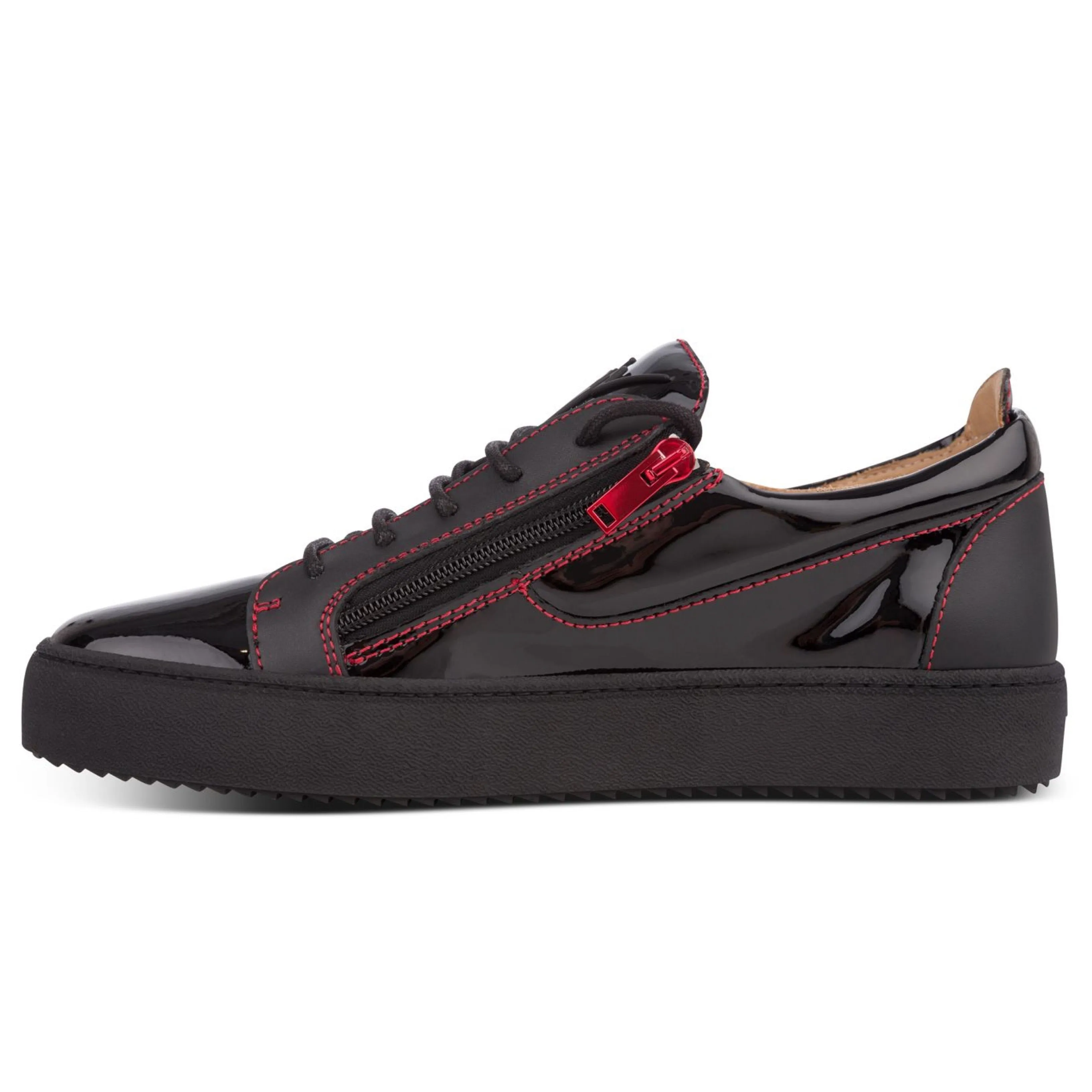 Giuseppe Zanotti Red Stitch Trainers
