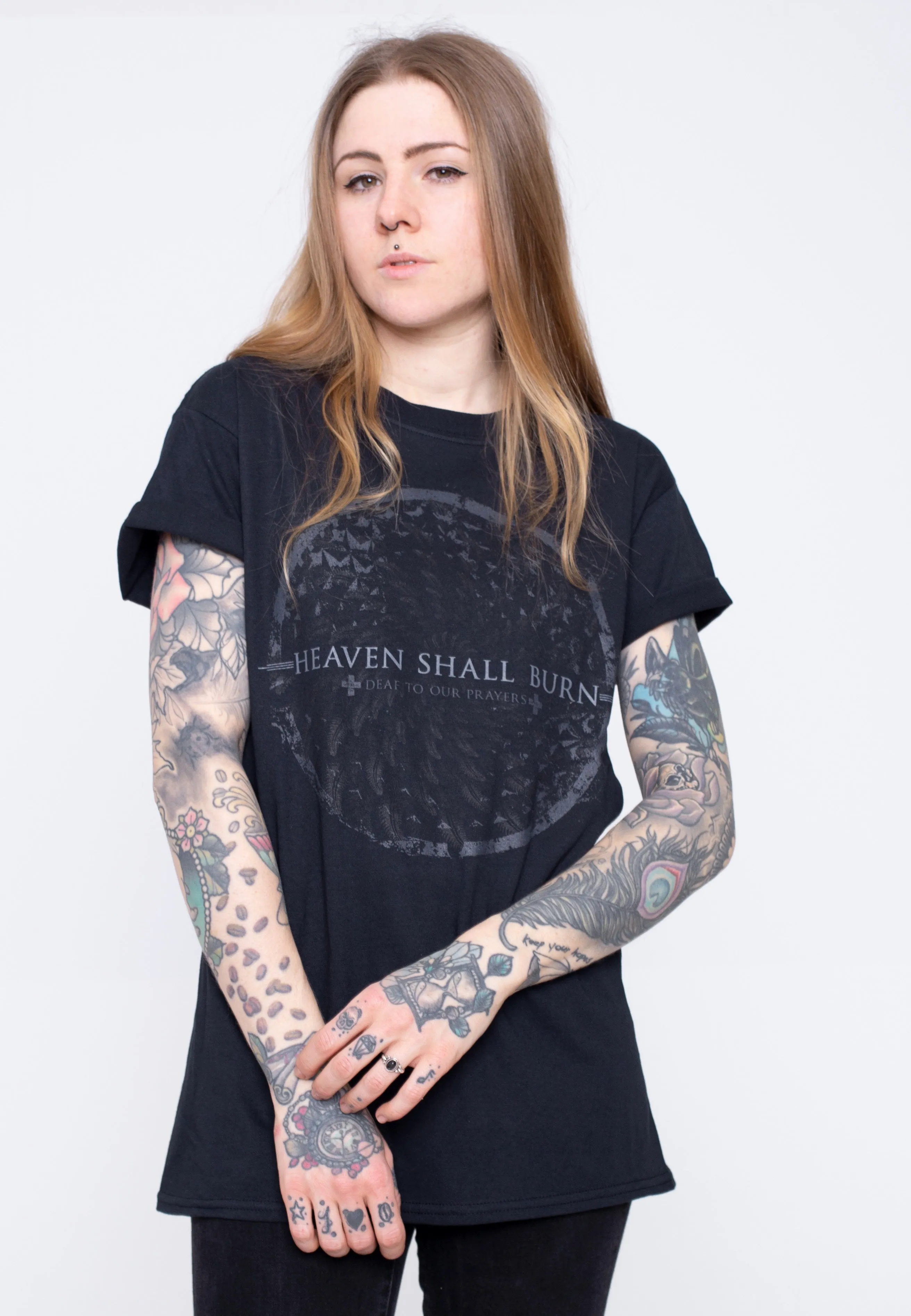 Heaven Shall Burn - Deaf To Our Prayers Cross - T-Shirt