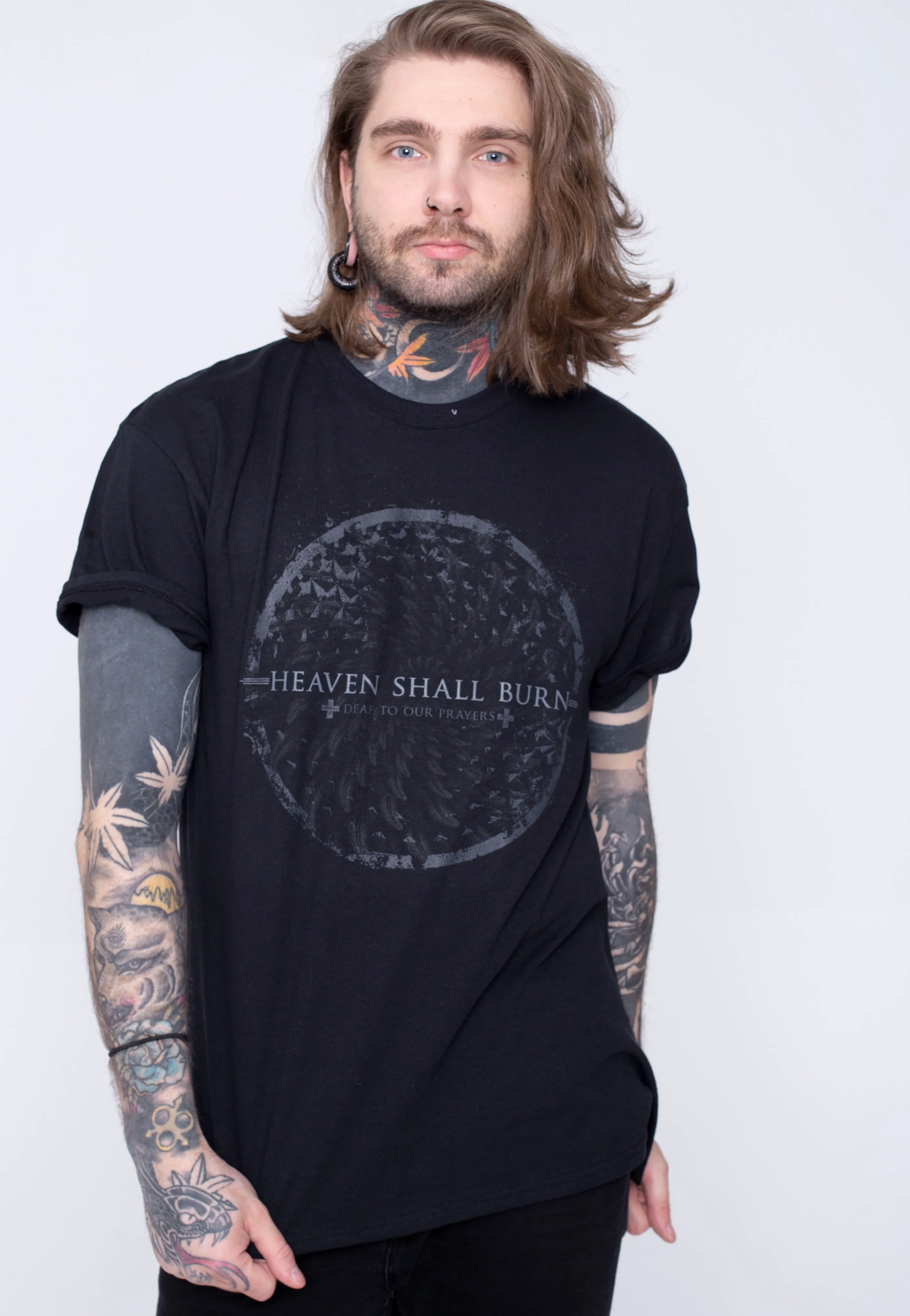 Heaven Shall Burn - Deaf To Our Prayers Cross - T-Shirt