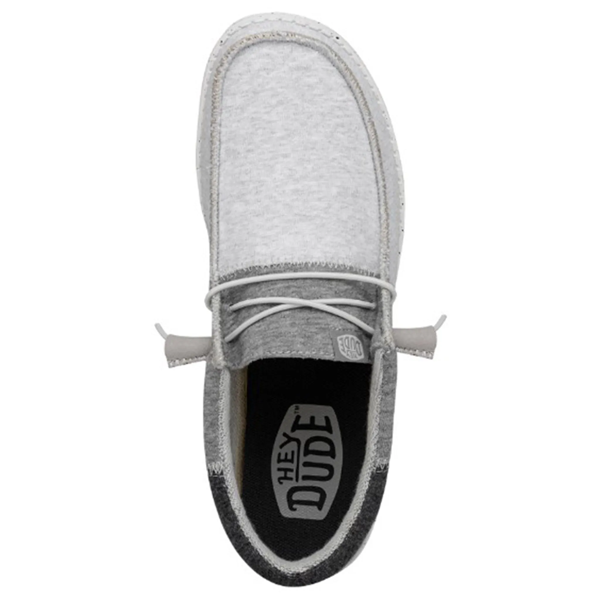Hey Dude Men's Wally Tri Varsity Grey Shoes