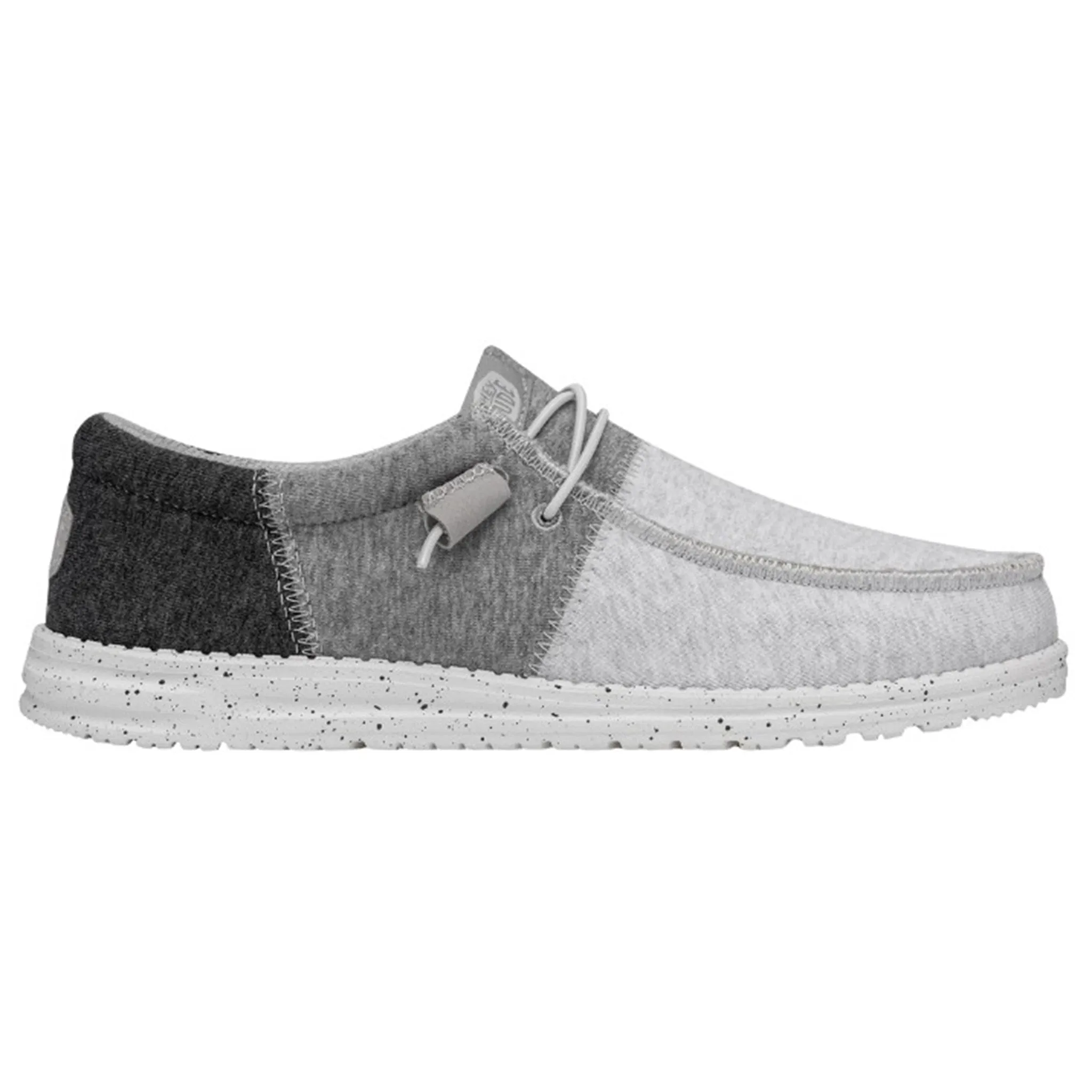 Hey Dude Men's Wally Tri Varsity Grey Shoes