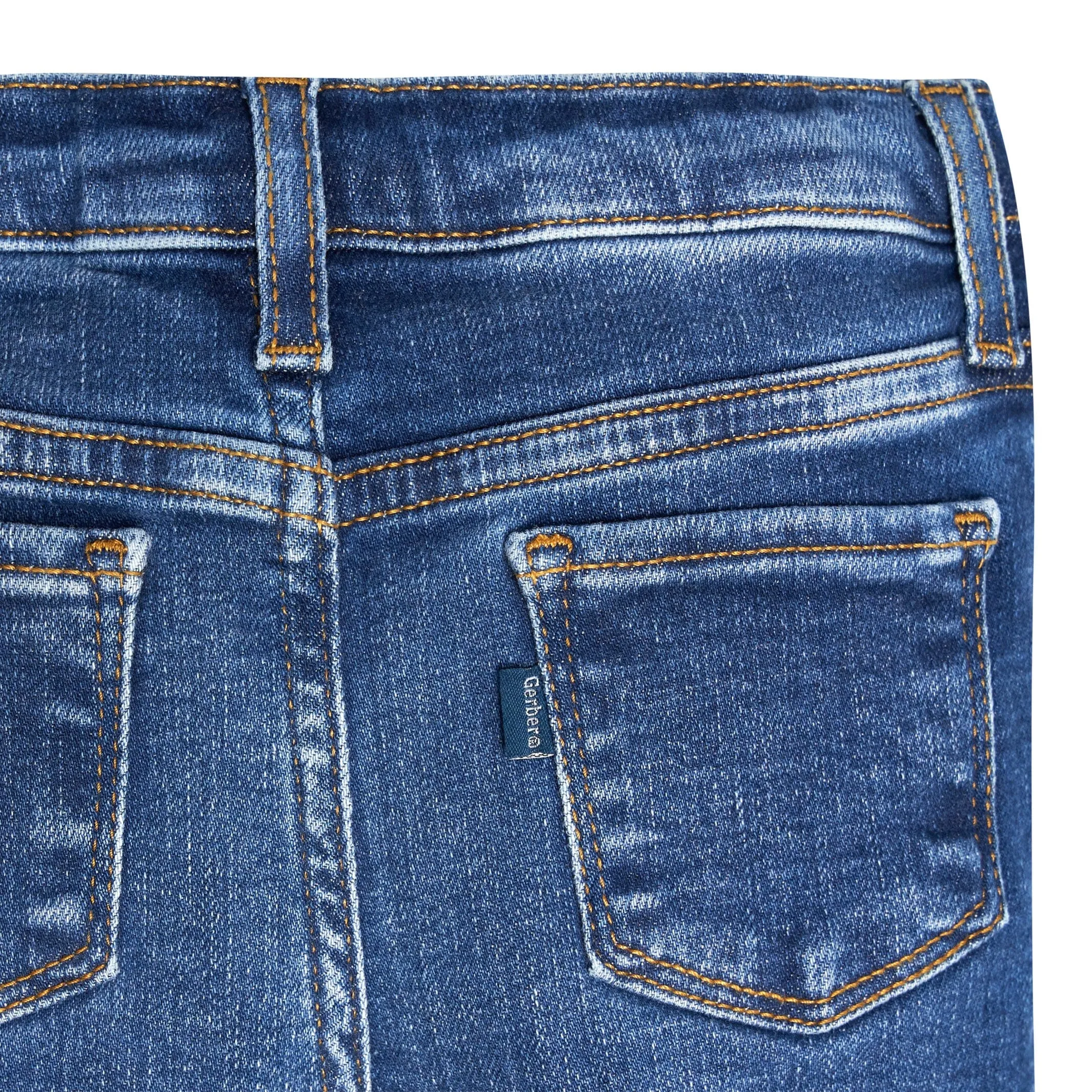 Infant and Toddler Neutral Denim Skinny Jeans Gerber Childrenswea