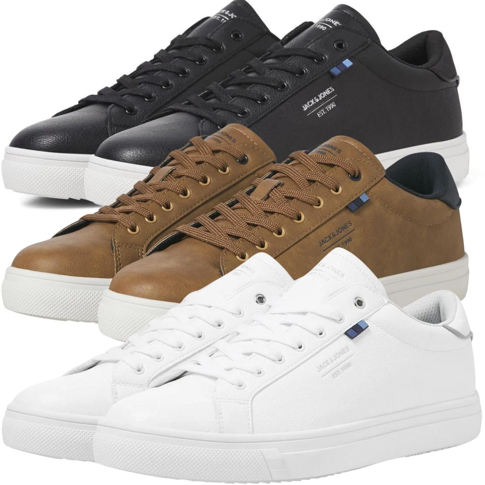 Jack & Jones Mens Bale Pu Trainers