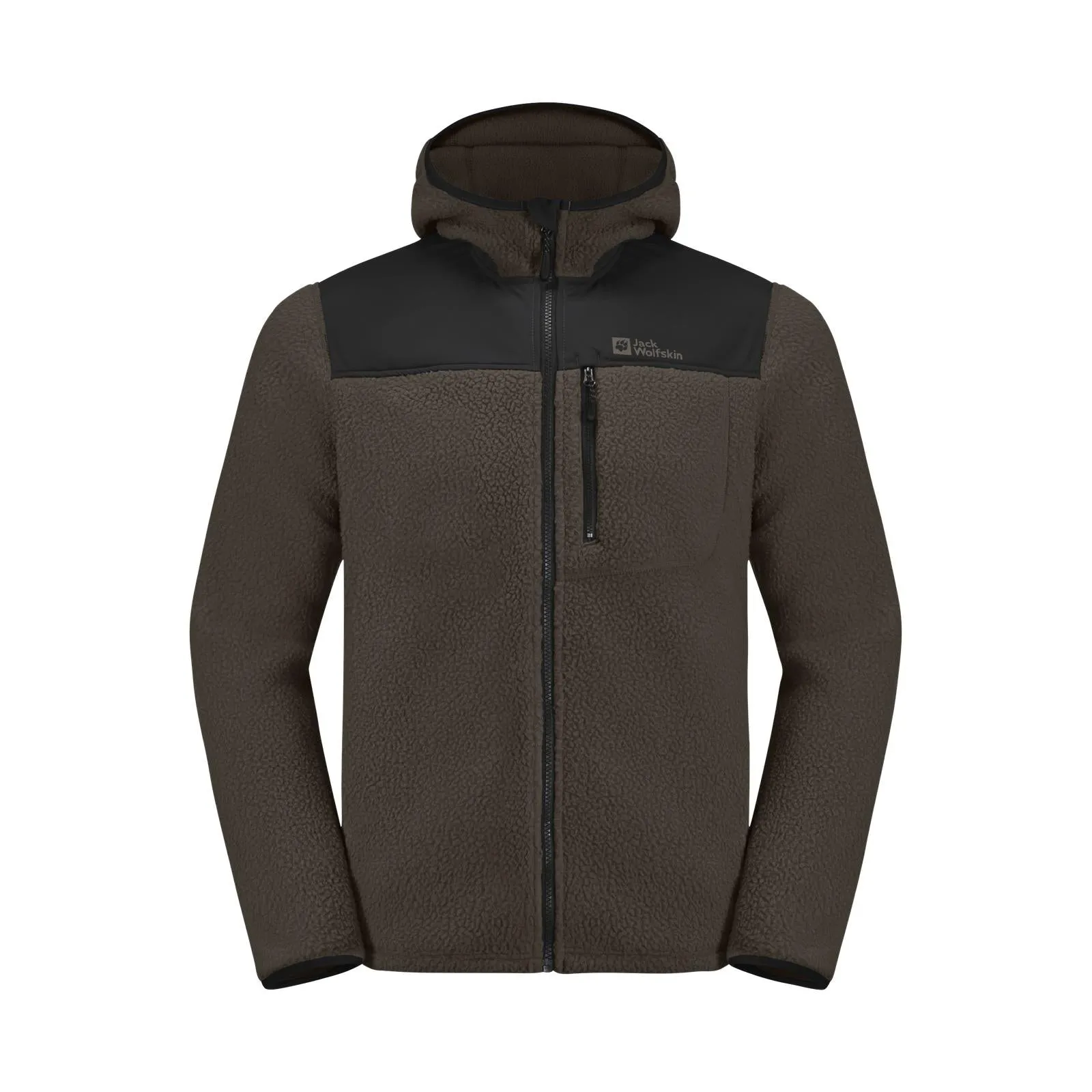Jack Wolfskin Mens Kammweg Pile Full Zip High Neck Fleece