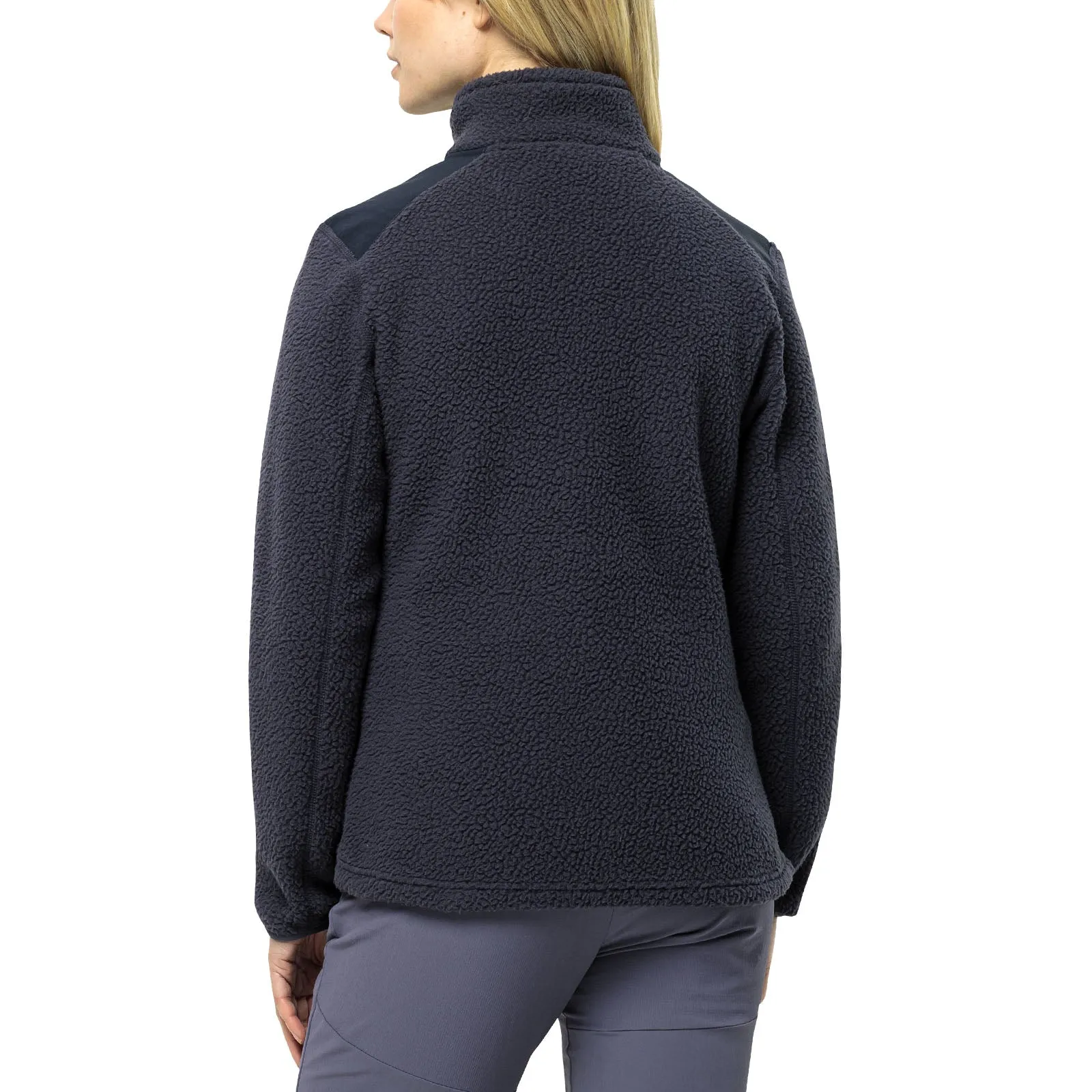 Jack Wolfskin Womens Kammweg Pile Full Zip Fleece