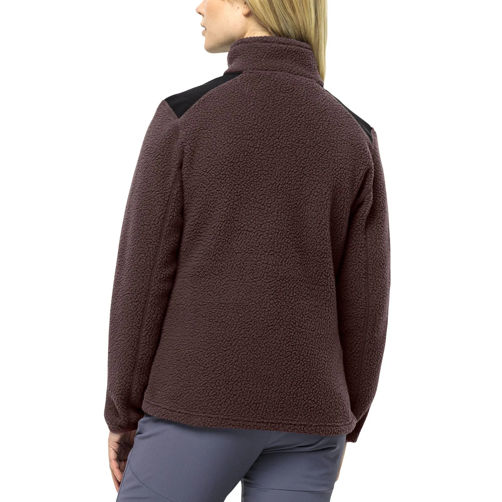 Jack Wolfskin Womens Kammweg Pile Full Zip Fleece