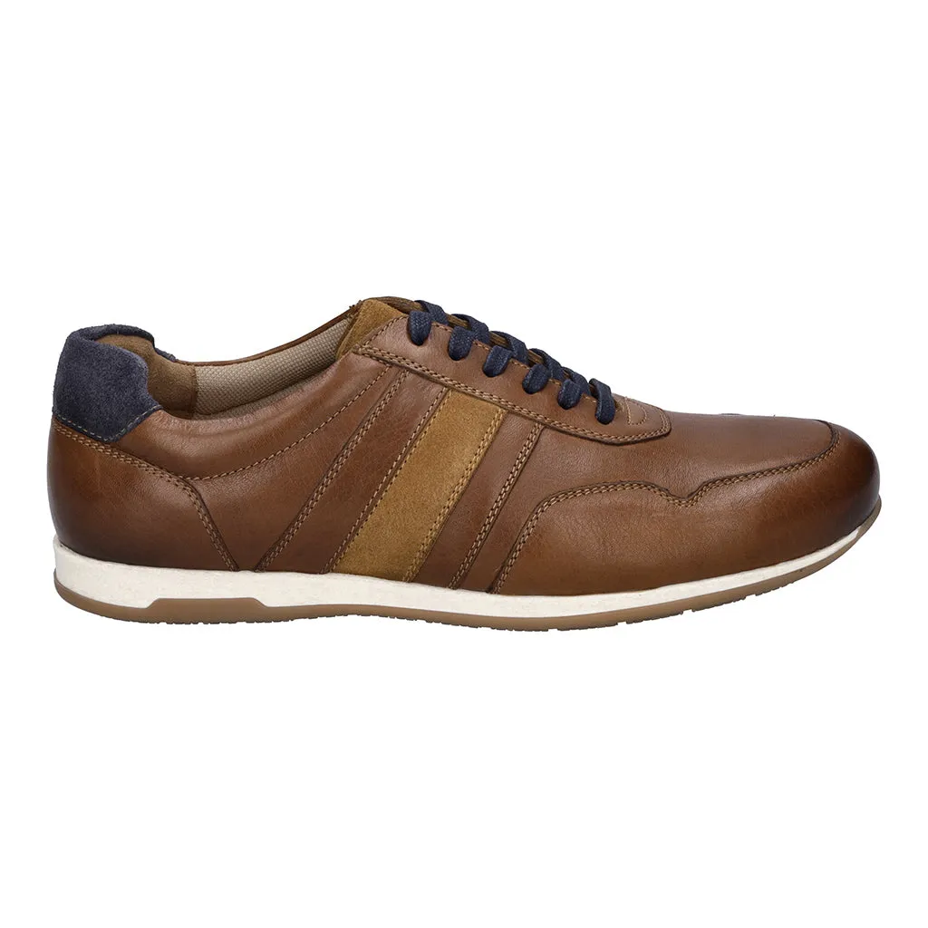 Josef Seibel Colby 02 Mens Leather Lace Up Trainer