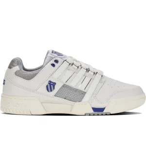 K-Swiss Mens GSTAAD Gold Leather Chunky Trainers - White/Grey